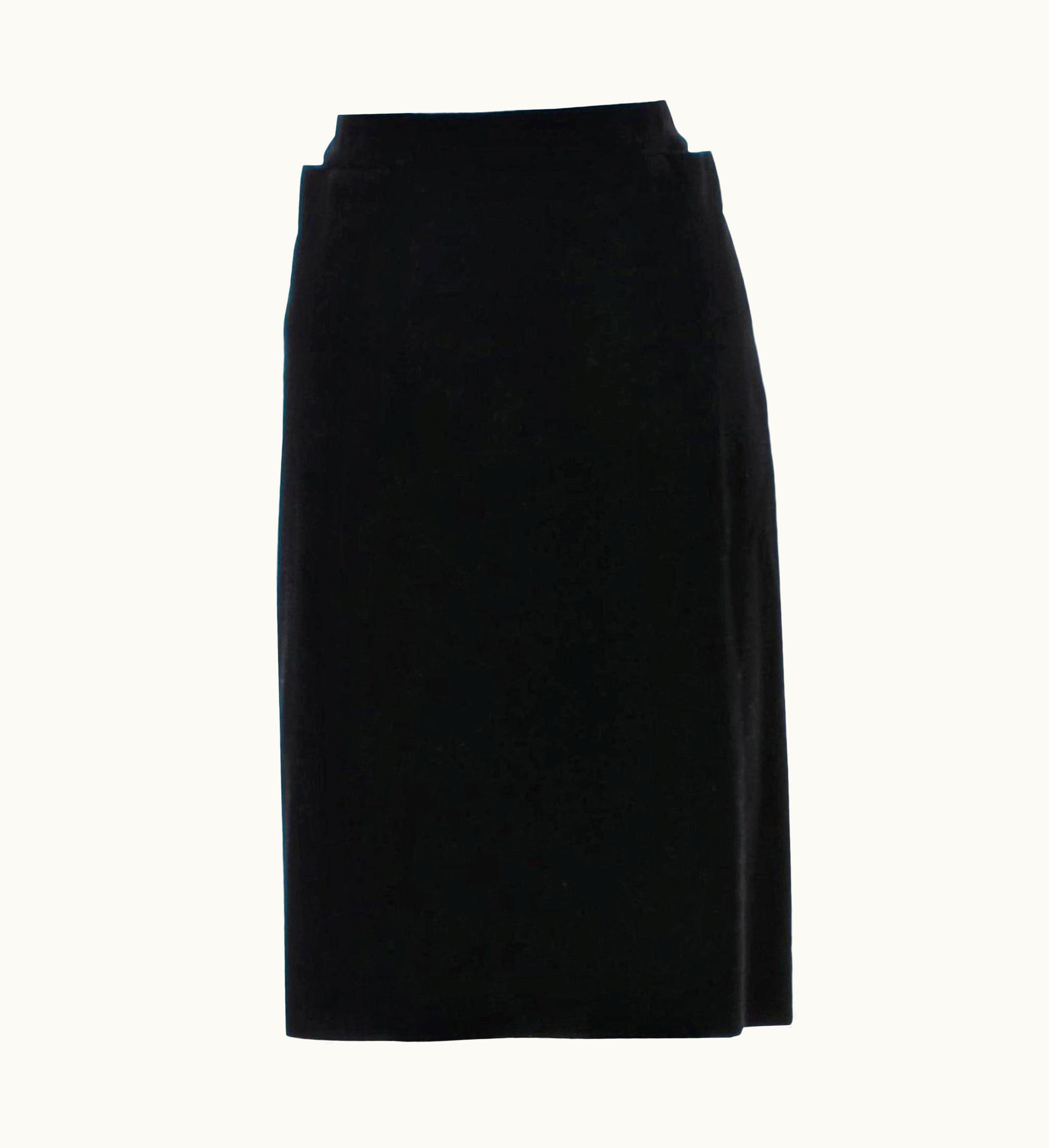 Saint Laurent Tom Ford For Yves Saint Laurent YSL AW 2001 Velvet Runway Ad Skirt UZ0586311