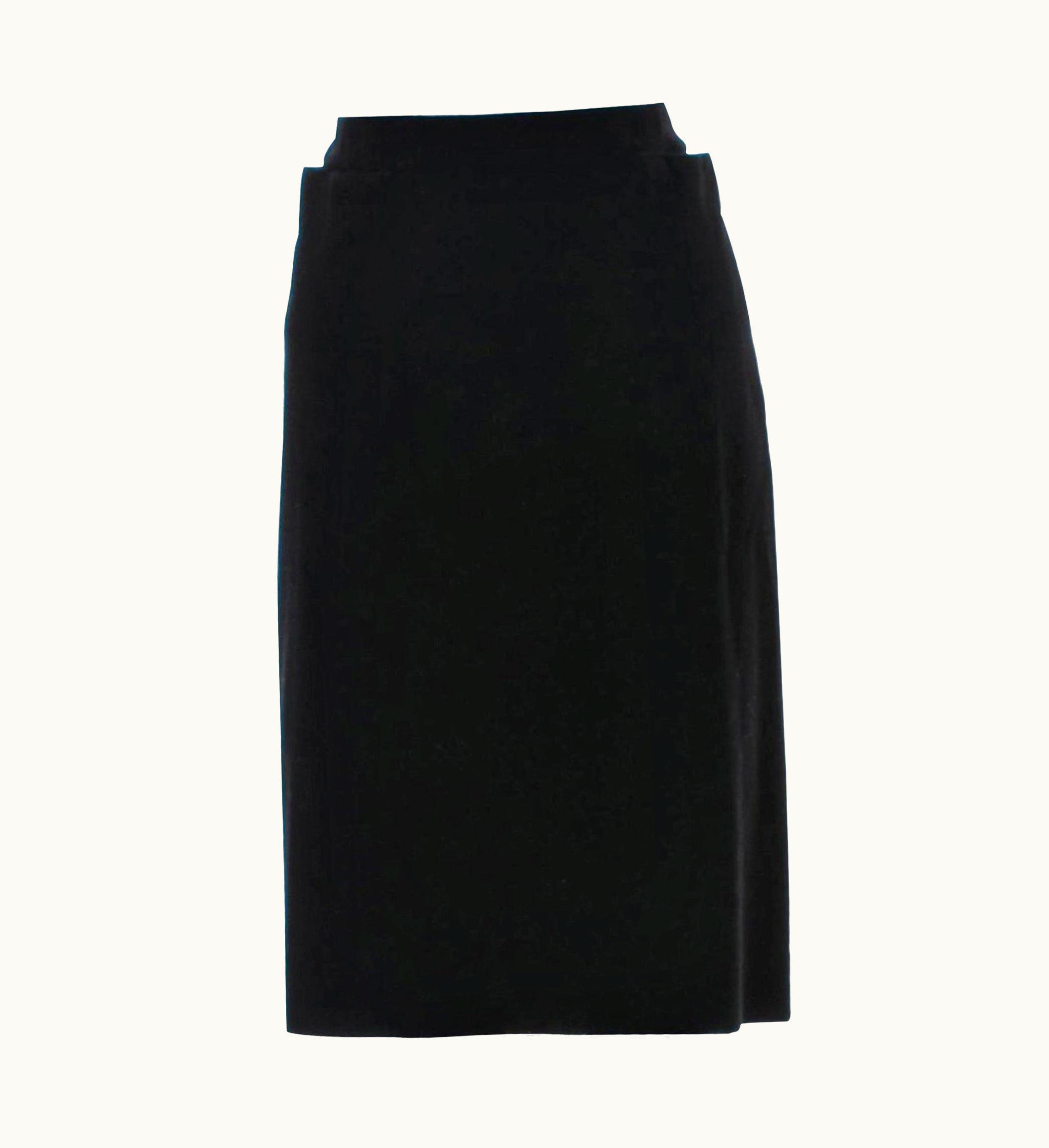 Saint Laurent Tom Ford For Yves Saint Laurent YSL AW 2001 Velvet Runway Ad Skirt UZ0586312