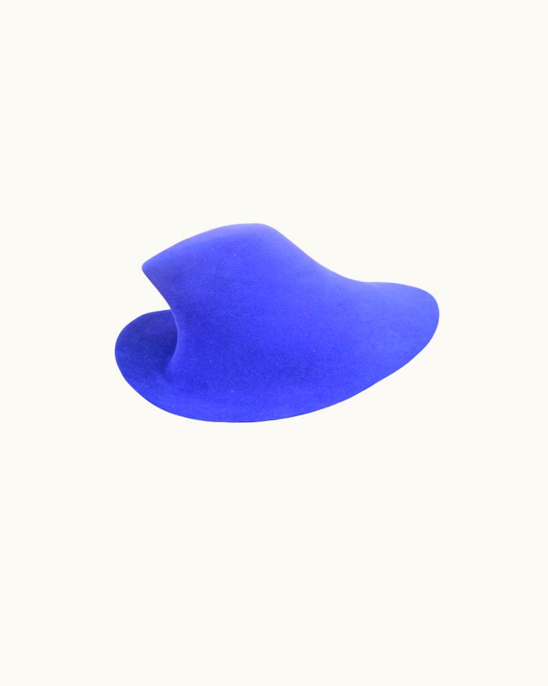 Saint Laurent Yves Saint Laurent Spring 2002 Collection Purple Hat