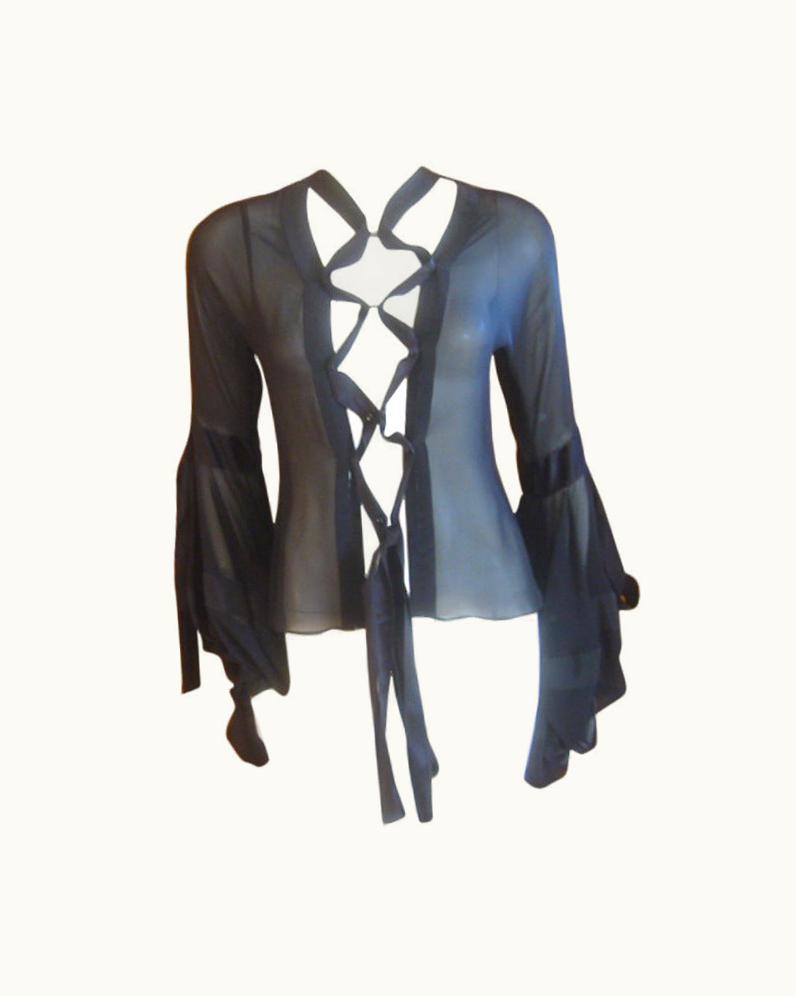 Saint Laurent Yves Saint Laurent By Tom Ford Fall 2002 Pirate Top