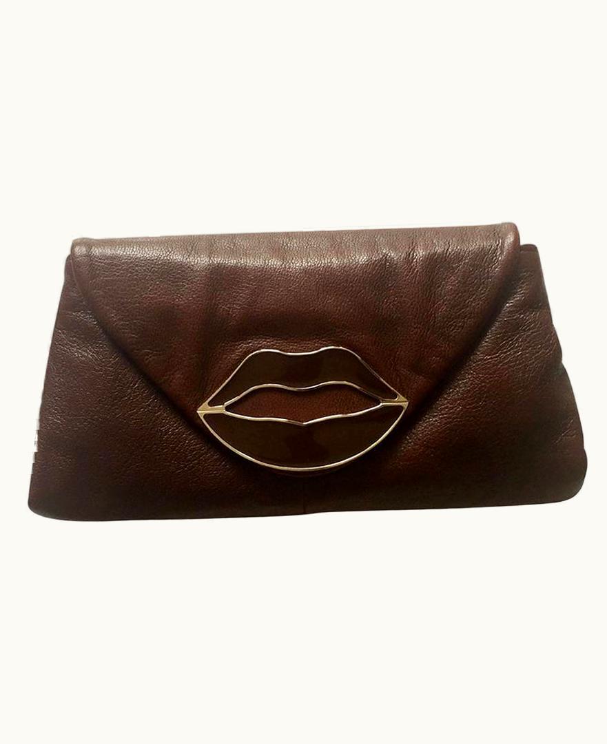 Saint Laurent Yves Saint Laurent Dali Lips Clutch YSL 2003 Tom Ford Era Collectors