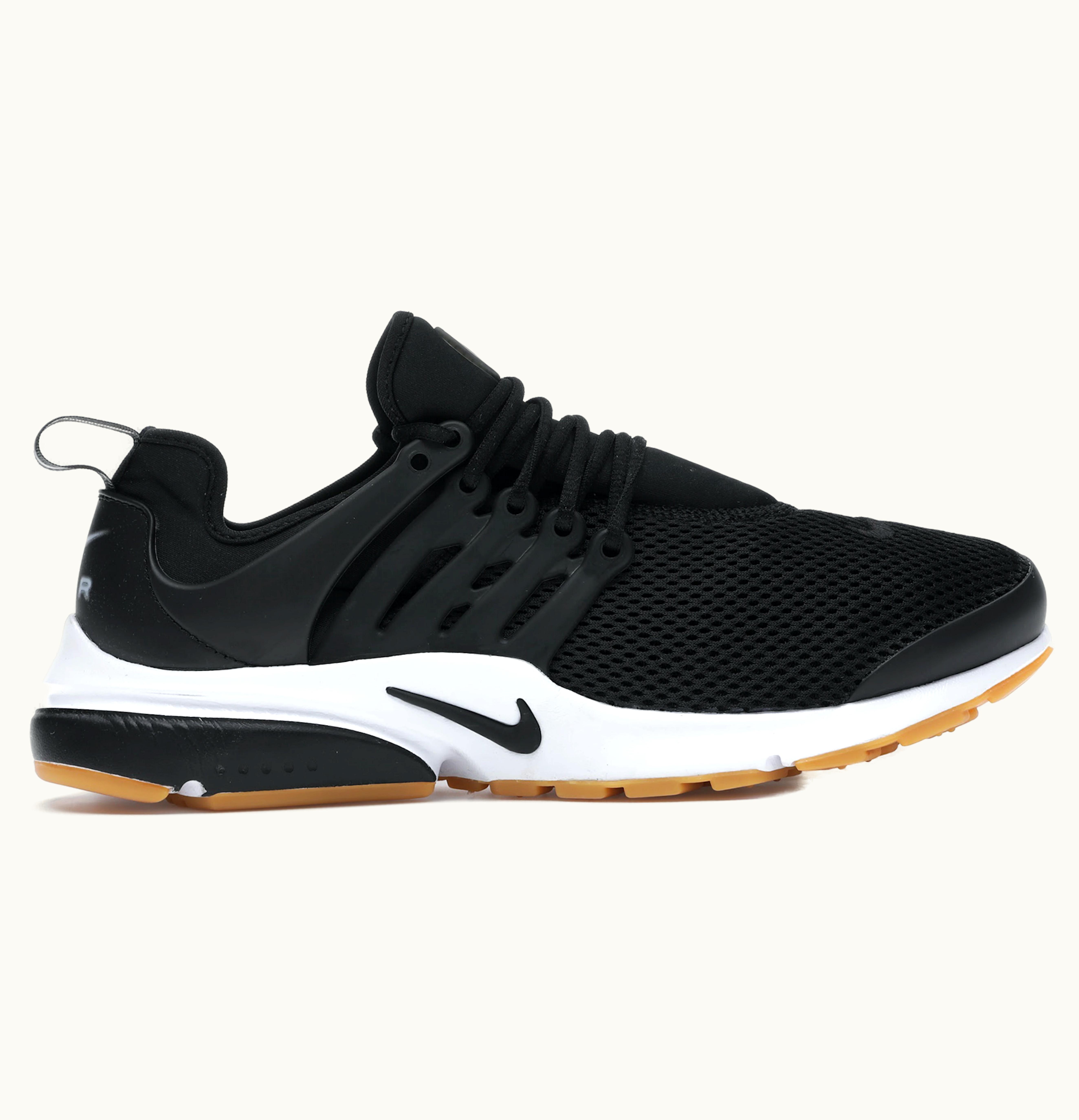 Nike Nike Air Presto Black Black White Gum Yellow W