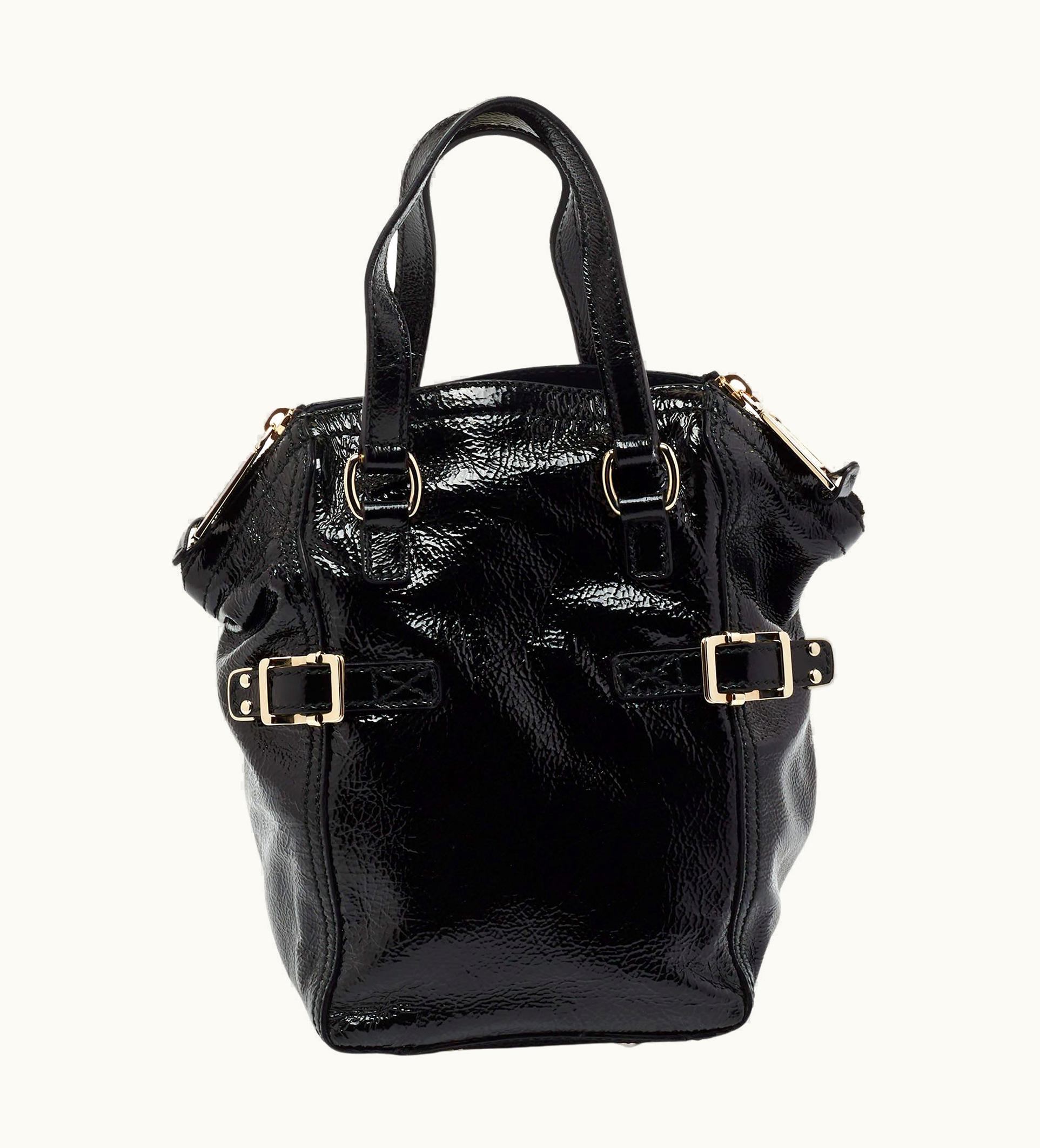 Saint Laurent Yves Saint Laurent Black Leather Mini Downtown Tote UZ0586447