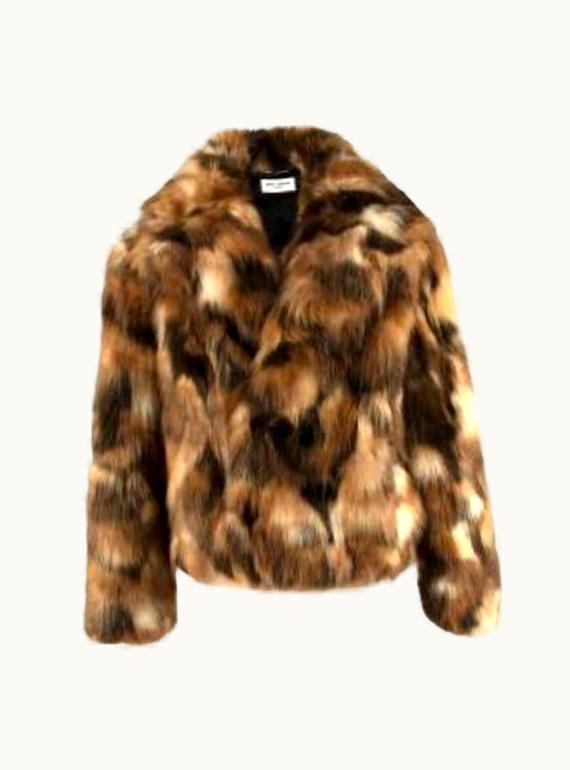 Saint Laurent Saint Laurent Faux Fur Coat UZ0586459