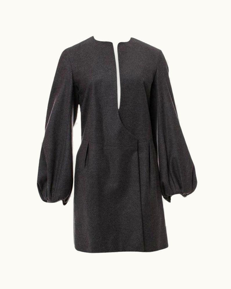 Saint Laurent Yves Saint Laurent YSL AW 2007 Runway Wool Cashmere Coat
