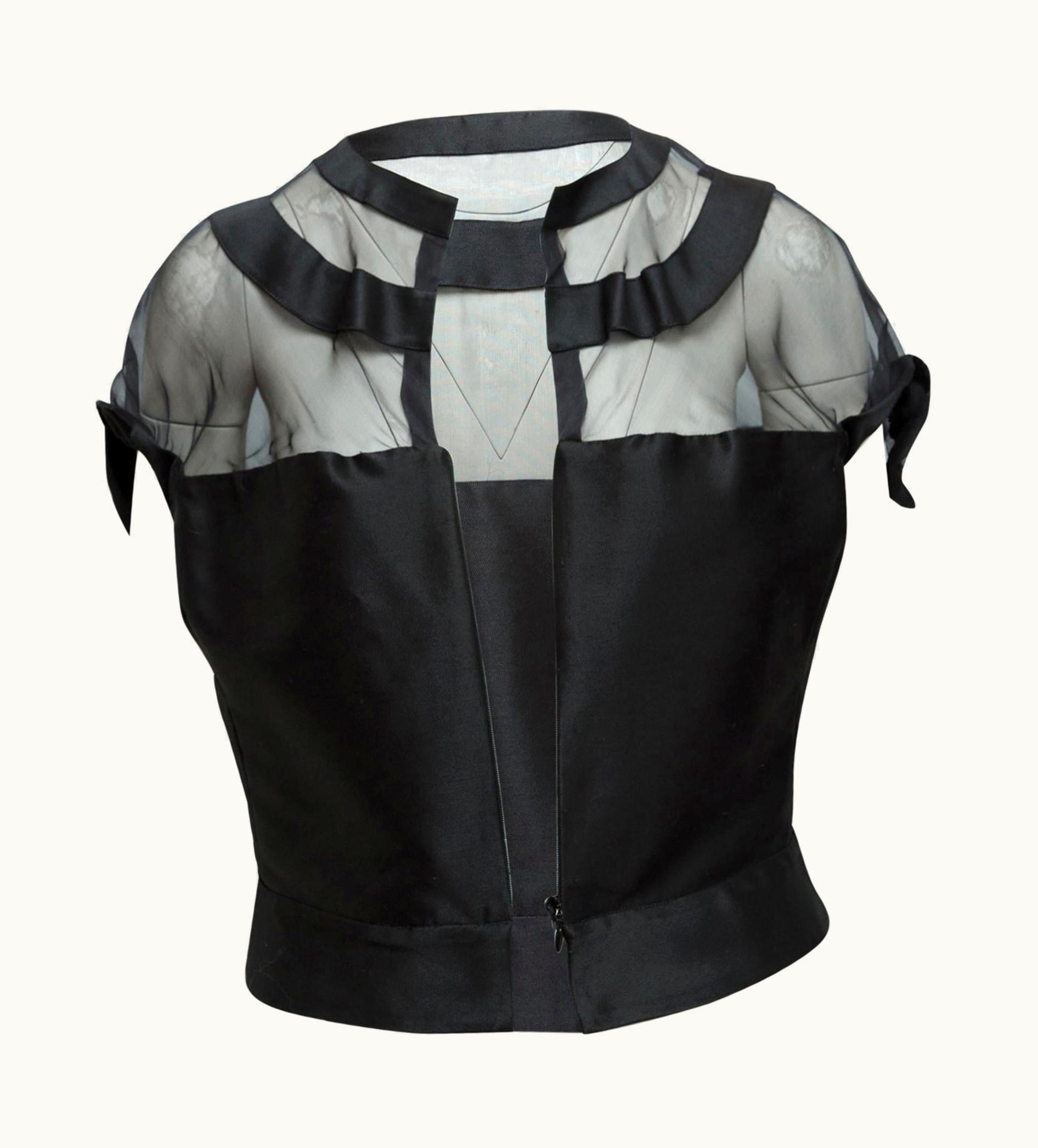 Saint Laurent Yves Saint Laurent Black Spring/Summer 2009 Top
