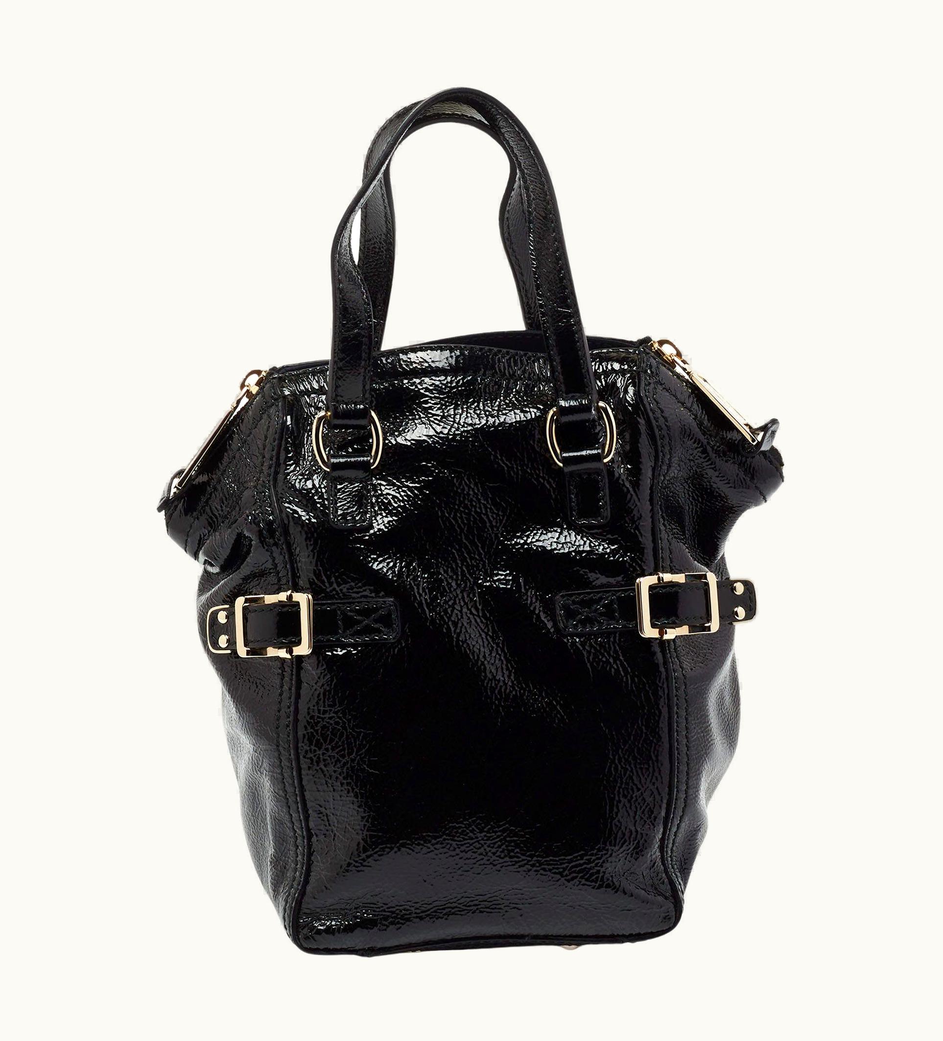 Saint Laurent Yves Saint Laurent Black Leather Mini Downtown Tote UZ0586564