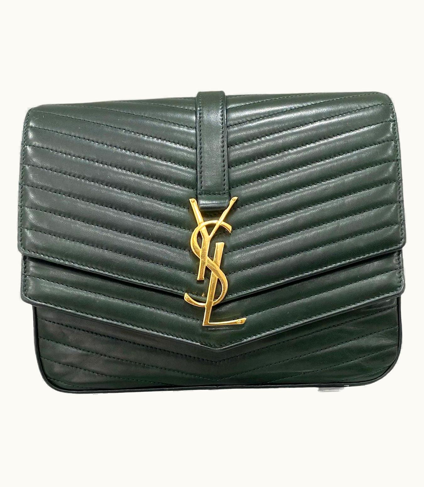 Saint Laurent Saint Laurent Sulpice Dark Green