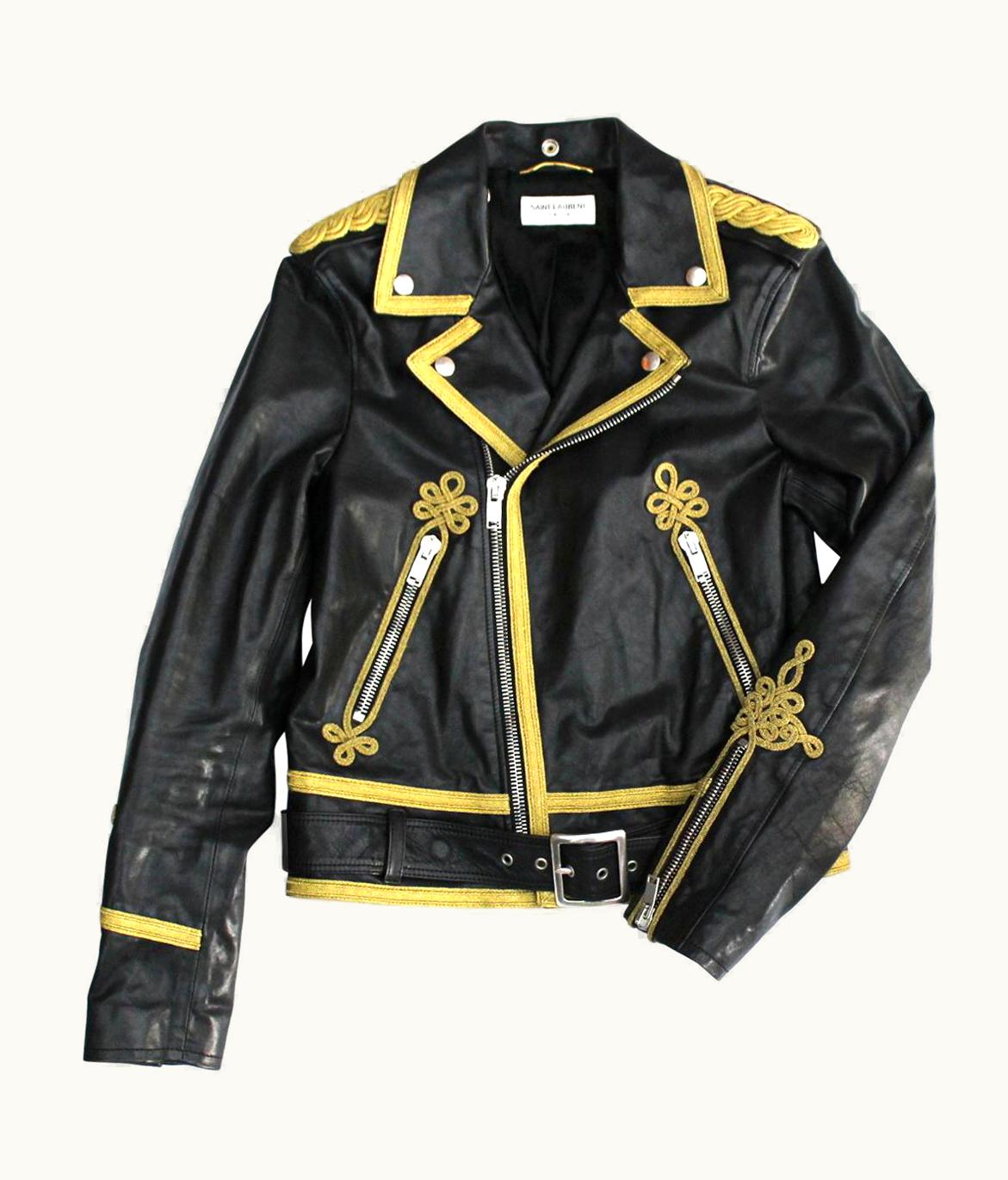 Saint Laurent Saint Laurent Black Leathert Jacket