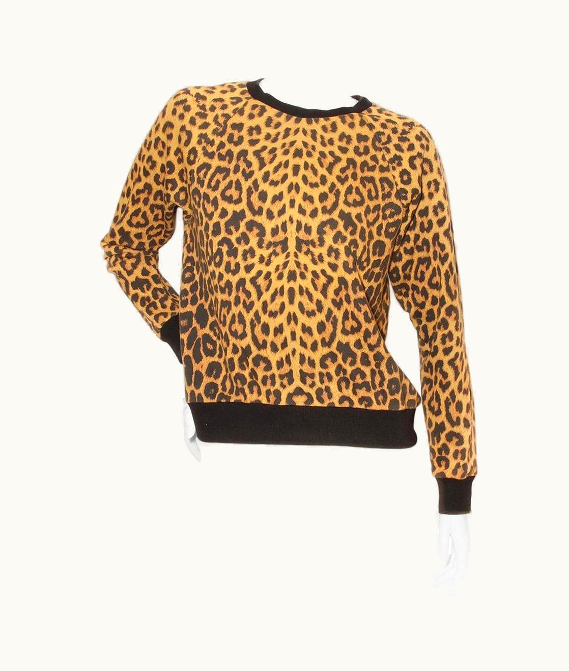 Saint Laurent Saint Laurent Cheetah Sweater AW 2015