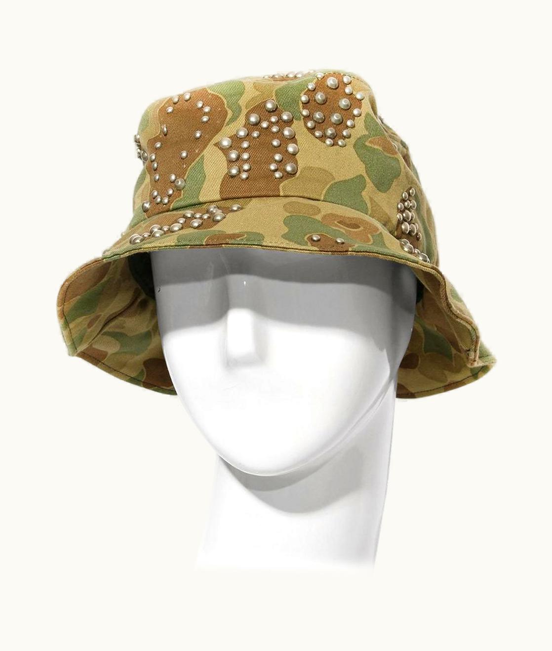 Saint Laurent Saint Laurent Camo Bucket Hat S/S 2016 Rtw