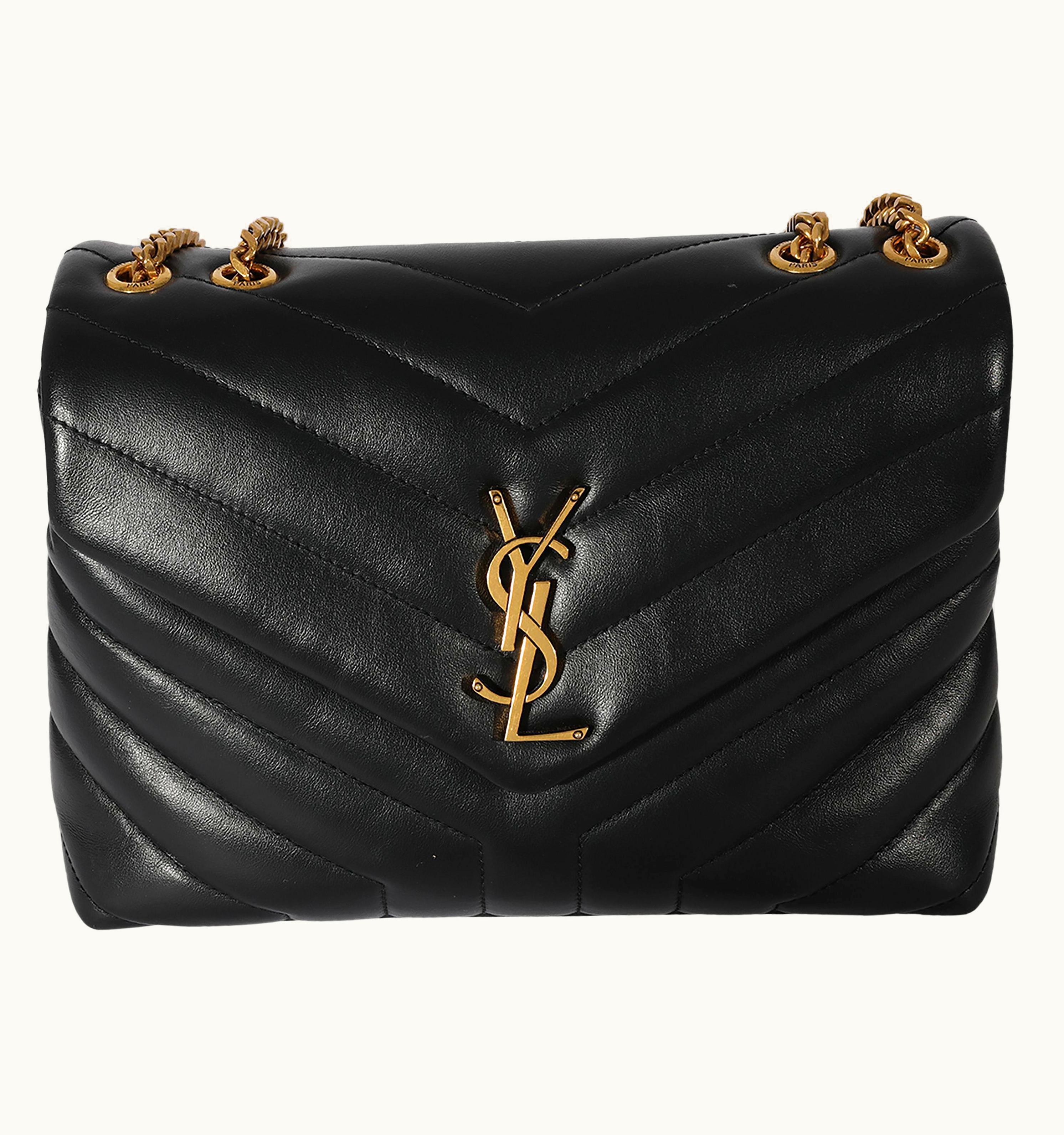 Saint Laurent Saint Laurent Black Leather Small Loulou UZ0586808