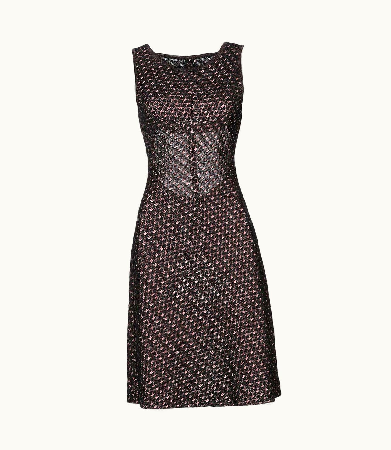 Alaia Azzedine Alaïa Metallic Jacquard Knit Mini Dress UZ0586961
