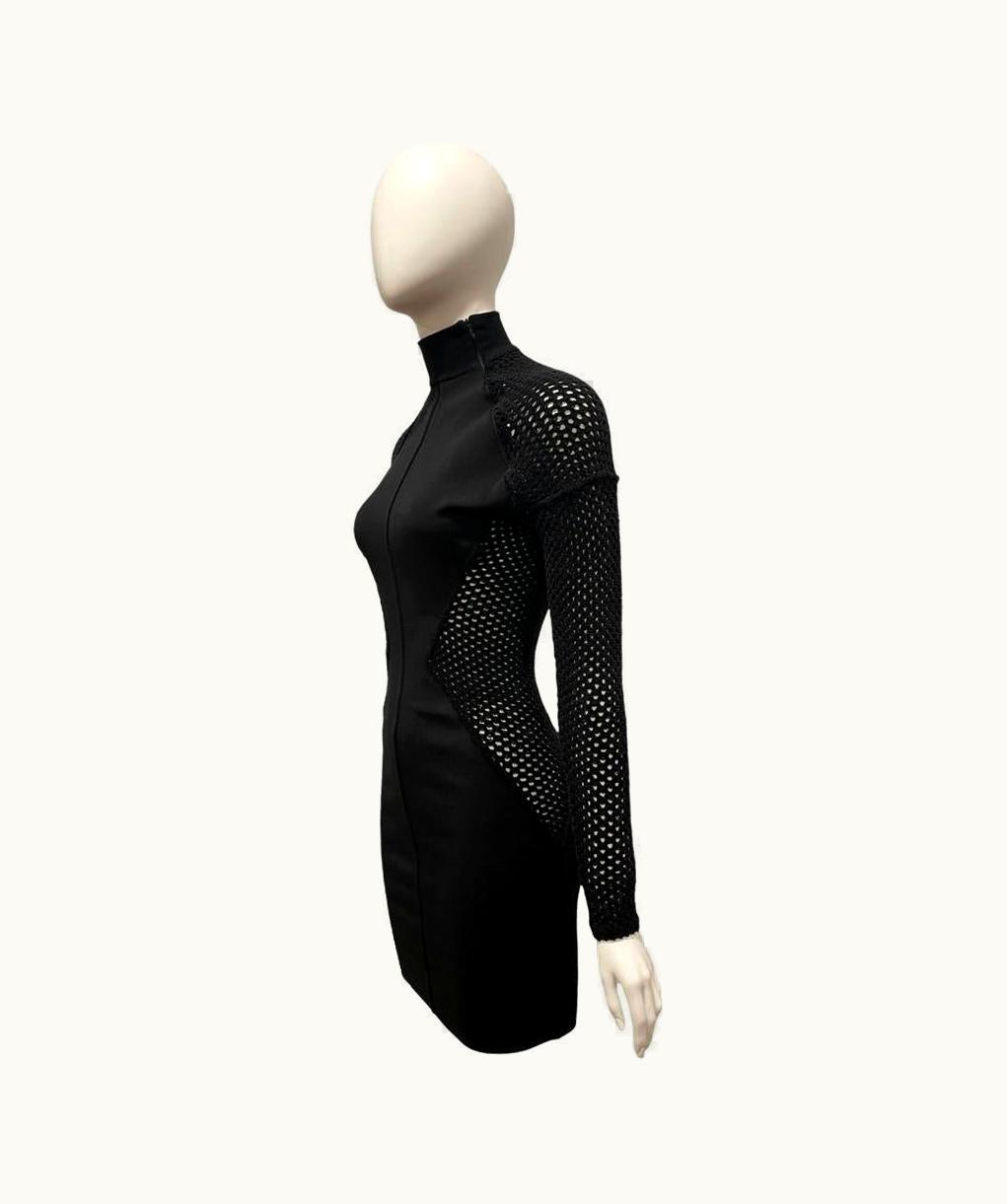 Alaia AW 1991 Azzedine Alaia Dress Sheer Sides