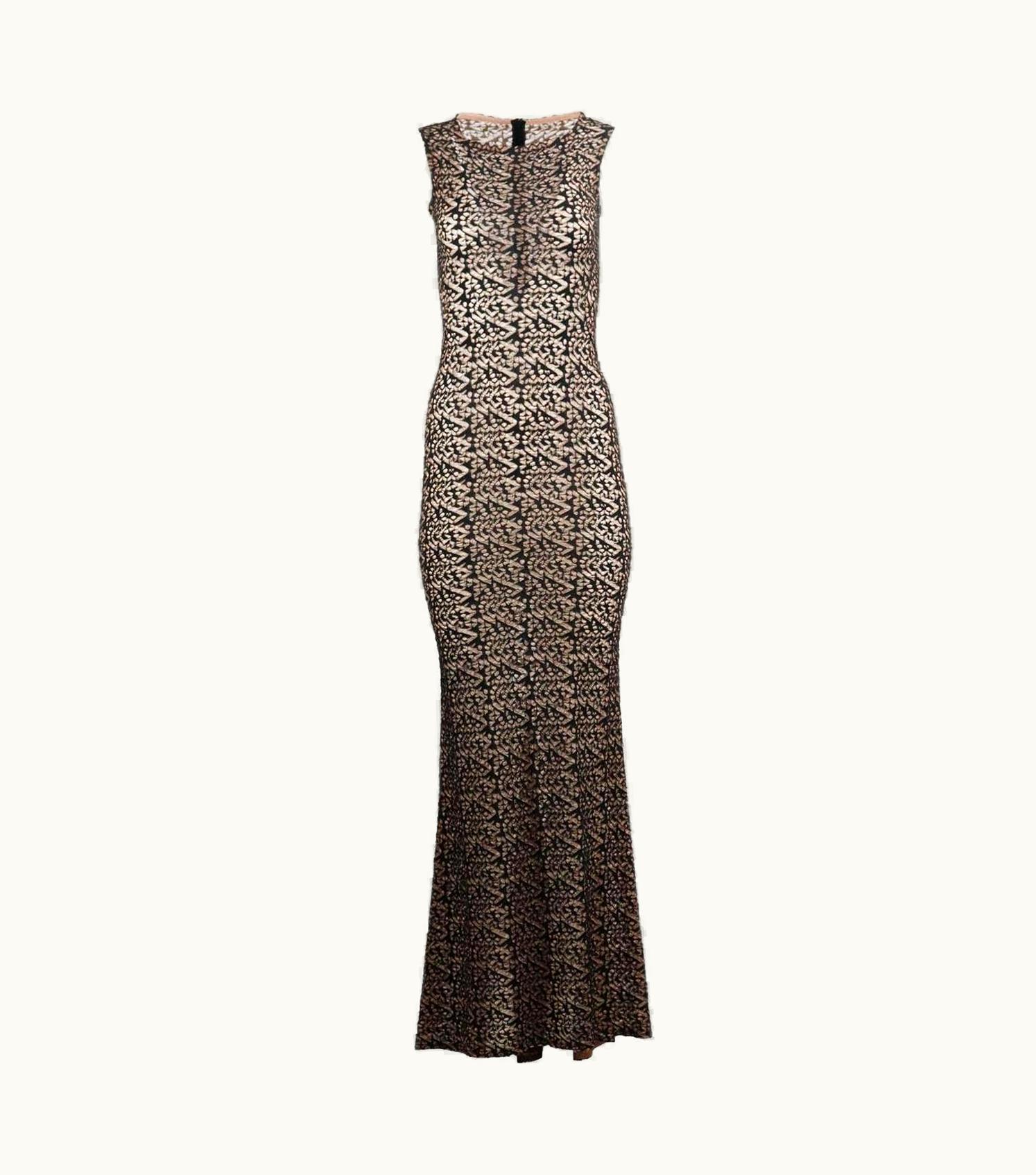 Alaia Azzedine Alaïa Macramé Lace Maxi Dress Uk