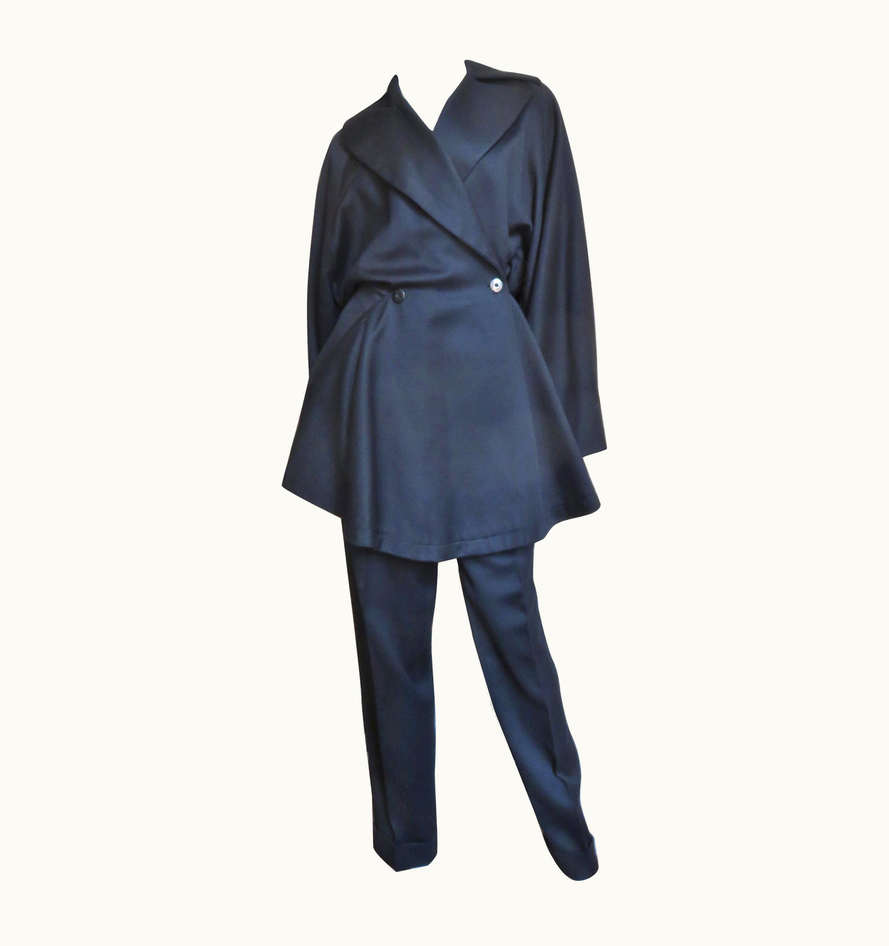 Alaia Azzedine Alaia AW 1986 Jacket Skirt And Pants Suit