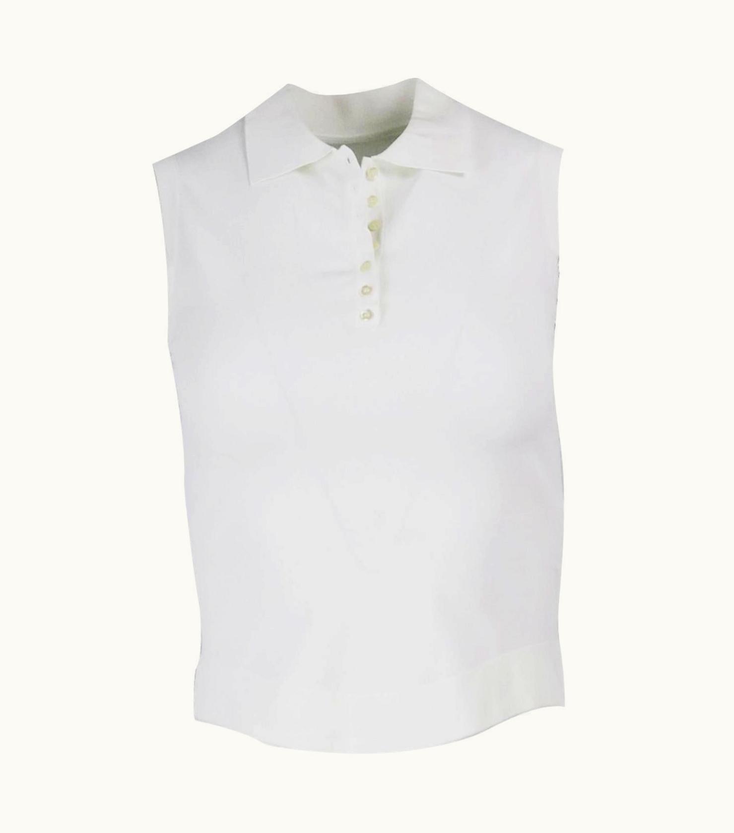 Alaia Azzedine Alaïa Cropped Stretch Knit Top Uk UZ0587106