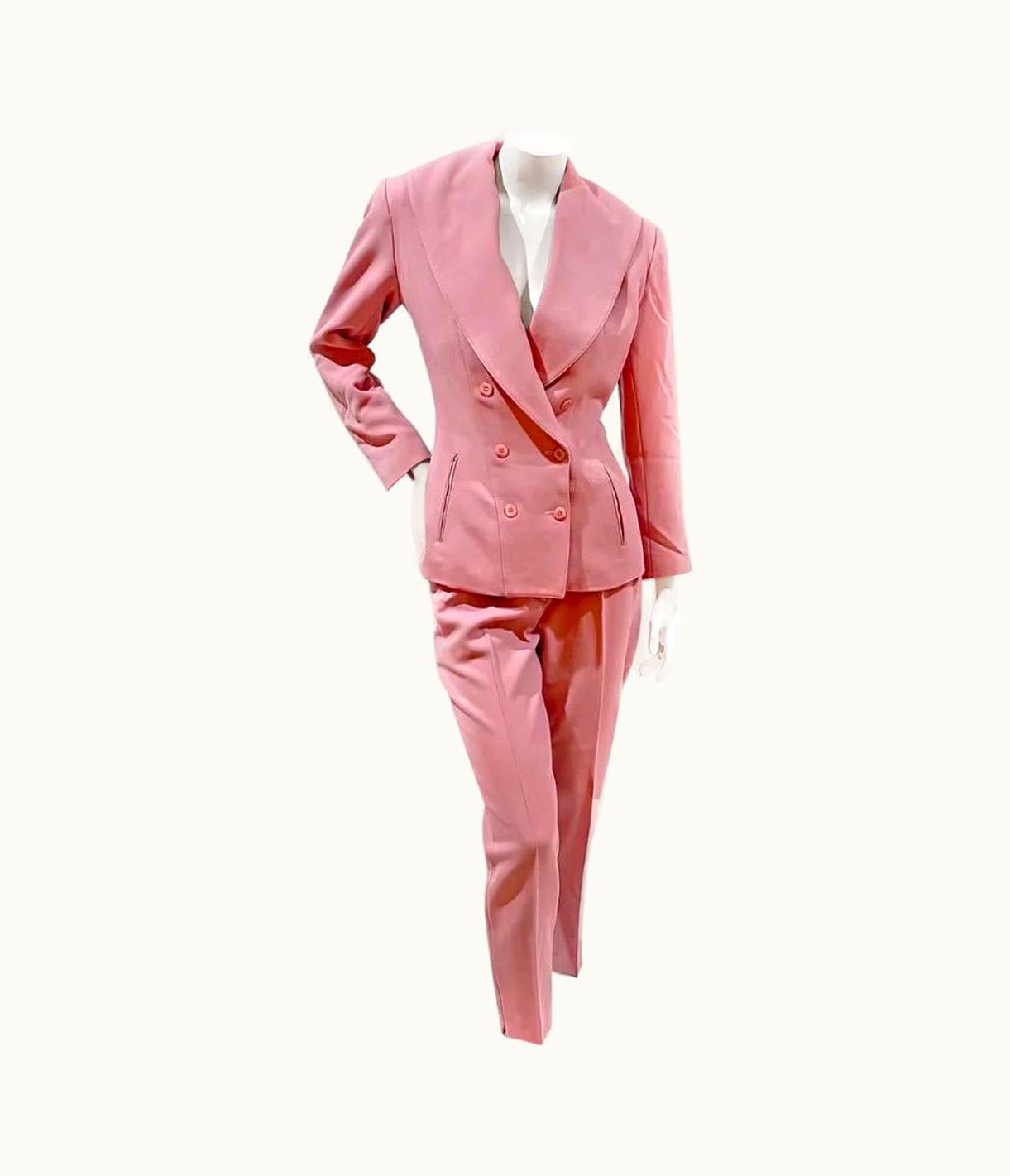 Alaia Vintage Alaia Pink Pantsuit
