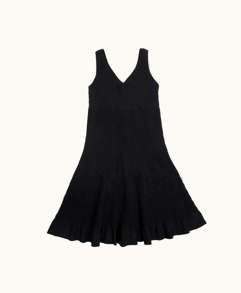 Alaia Alaia Sleeveless Dress In Black Lycra eu