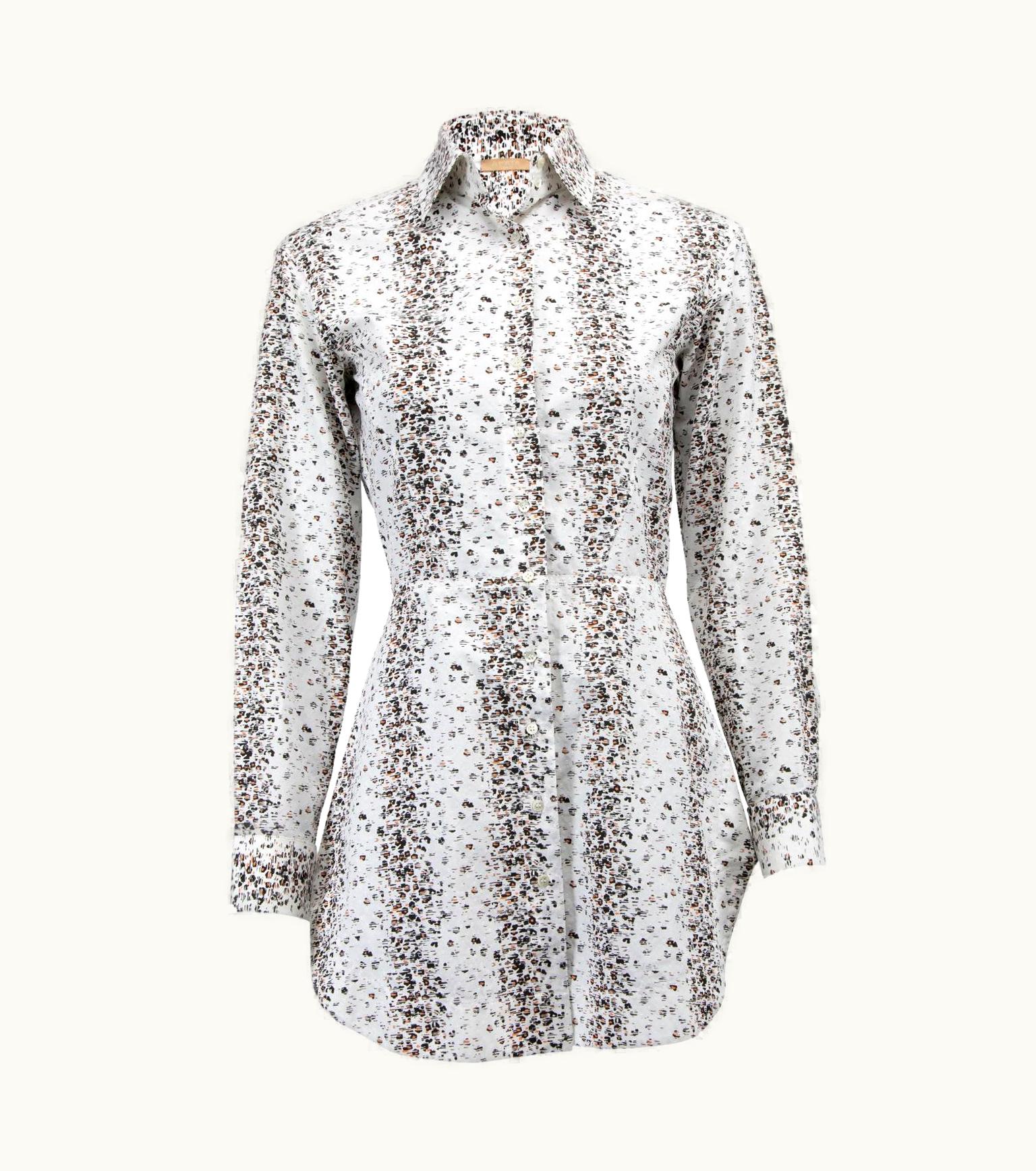 Alaia Alaïa Women' Multicolour Button Up Cotton Shirt Dress