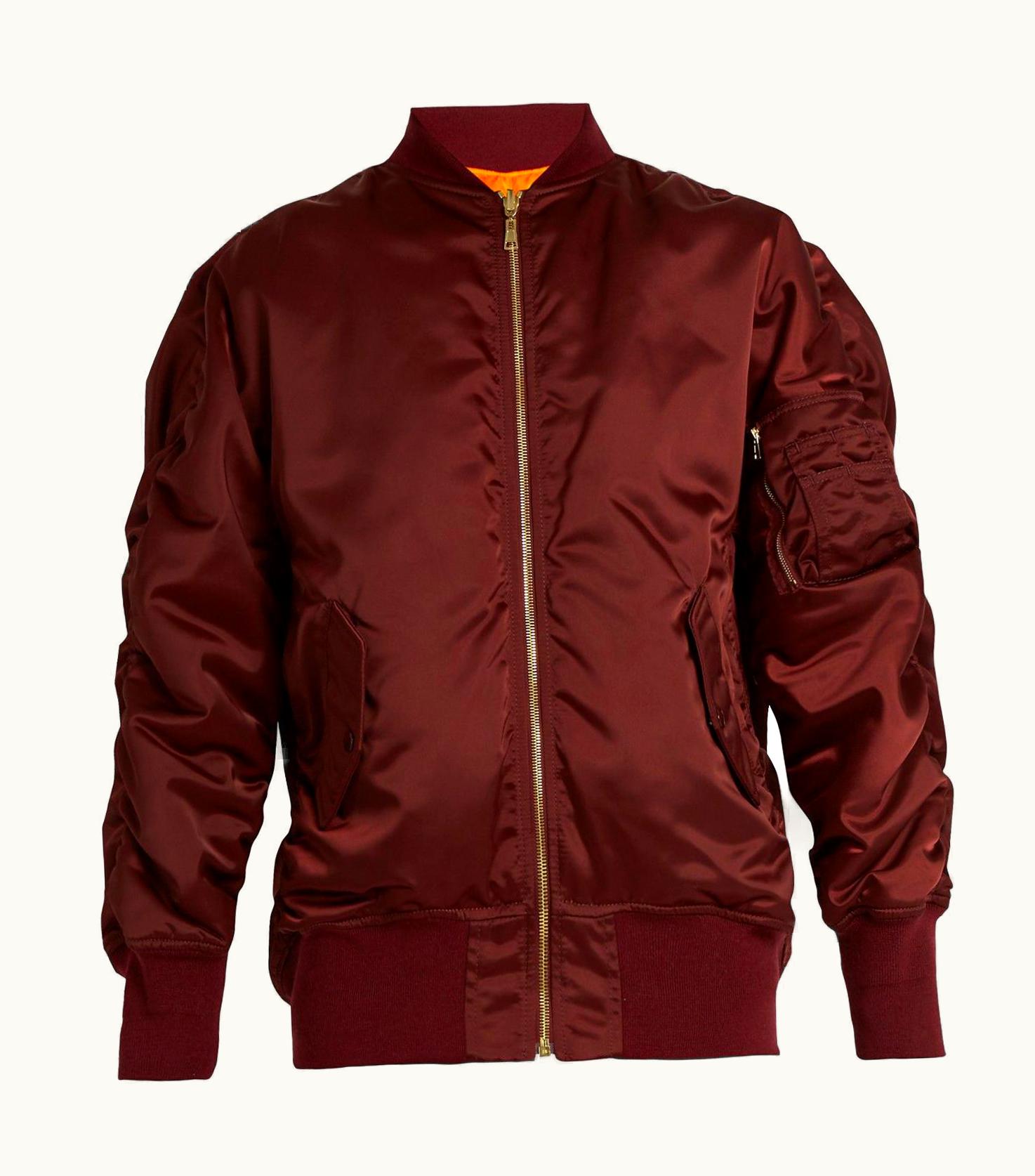 Balenciaga Balenciaga Reversible Oversized Nylon Bomber Jacket