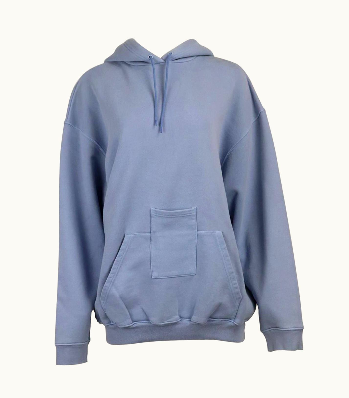 Balenciaga Balenciaga Oversized Printed Cotton Jersey Hoodie Small