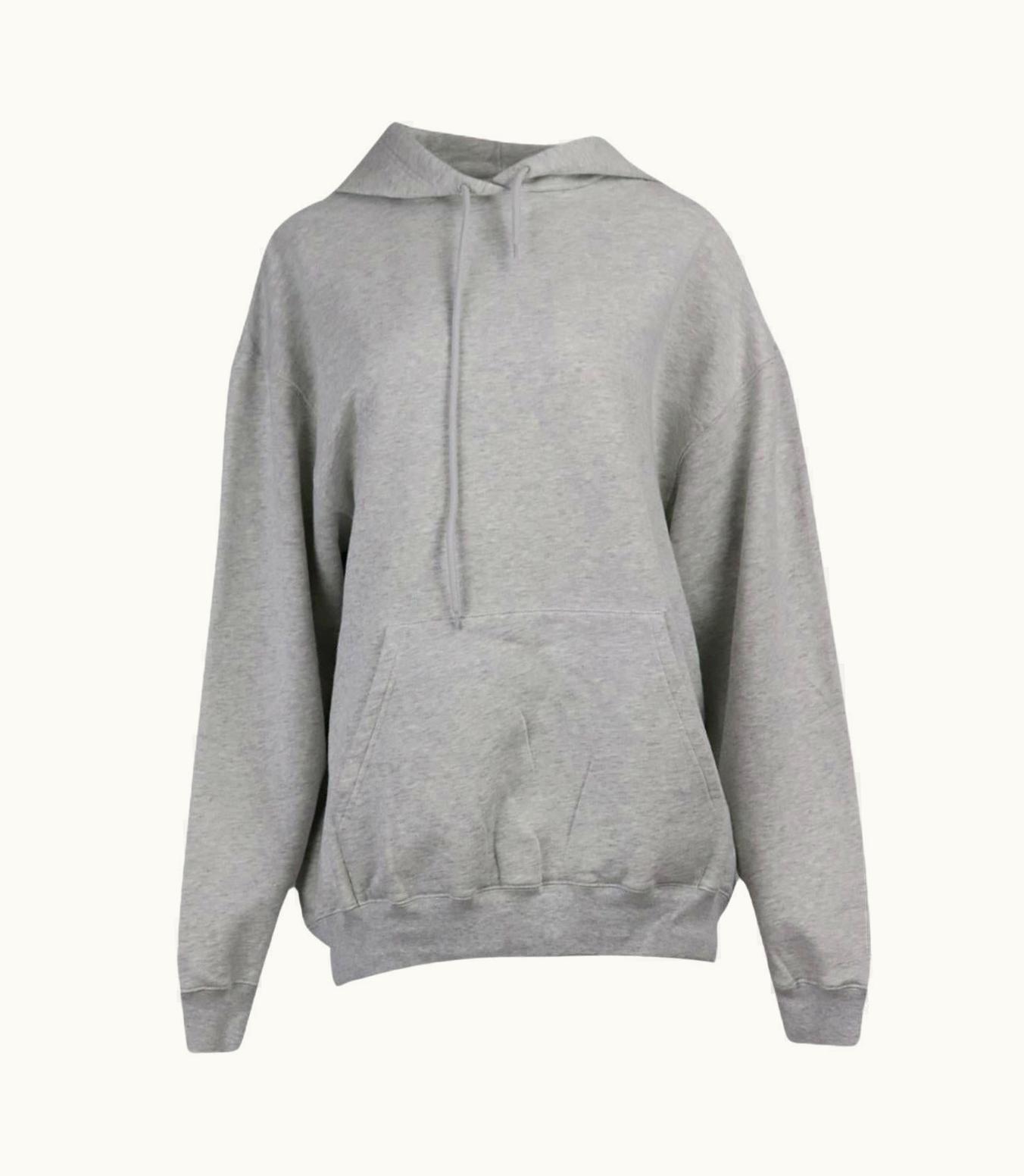 Balenciaga Balenciaga Oversized Printed Cotton Jersey Hoodie Large