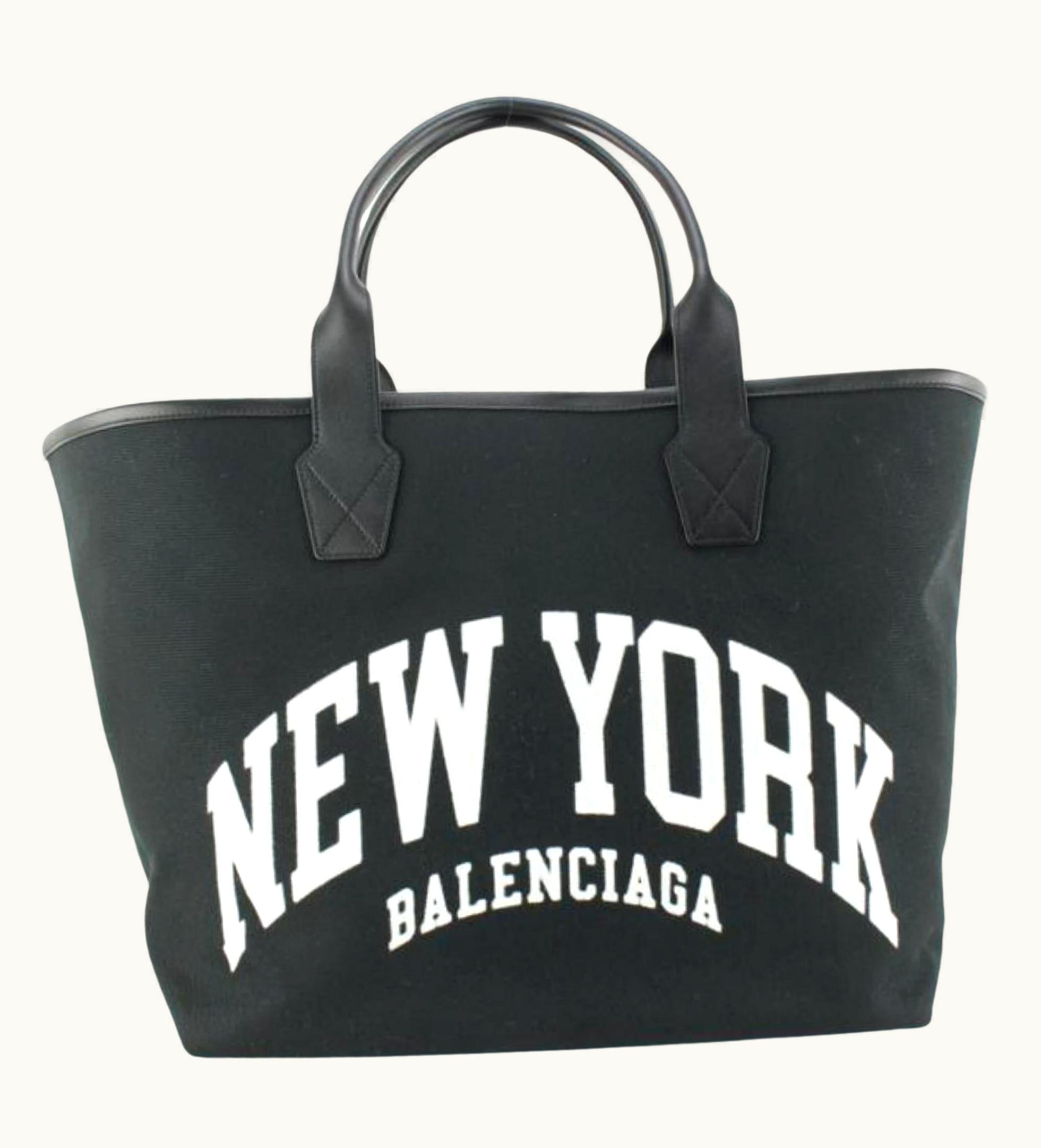 Balenciaga Balenciaga Black Cities York Jumbo Large Tote Bag 46ba725s