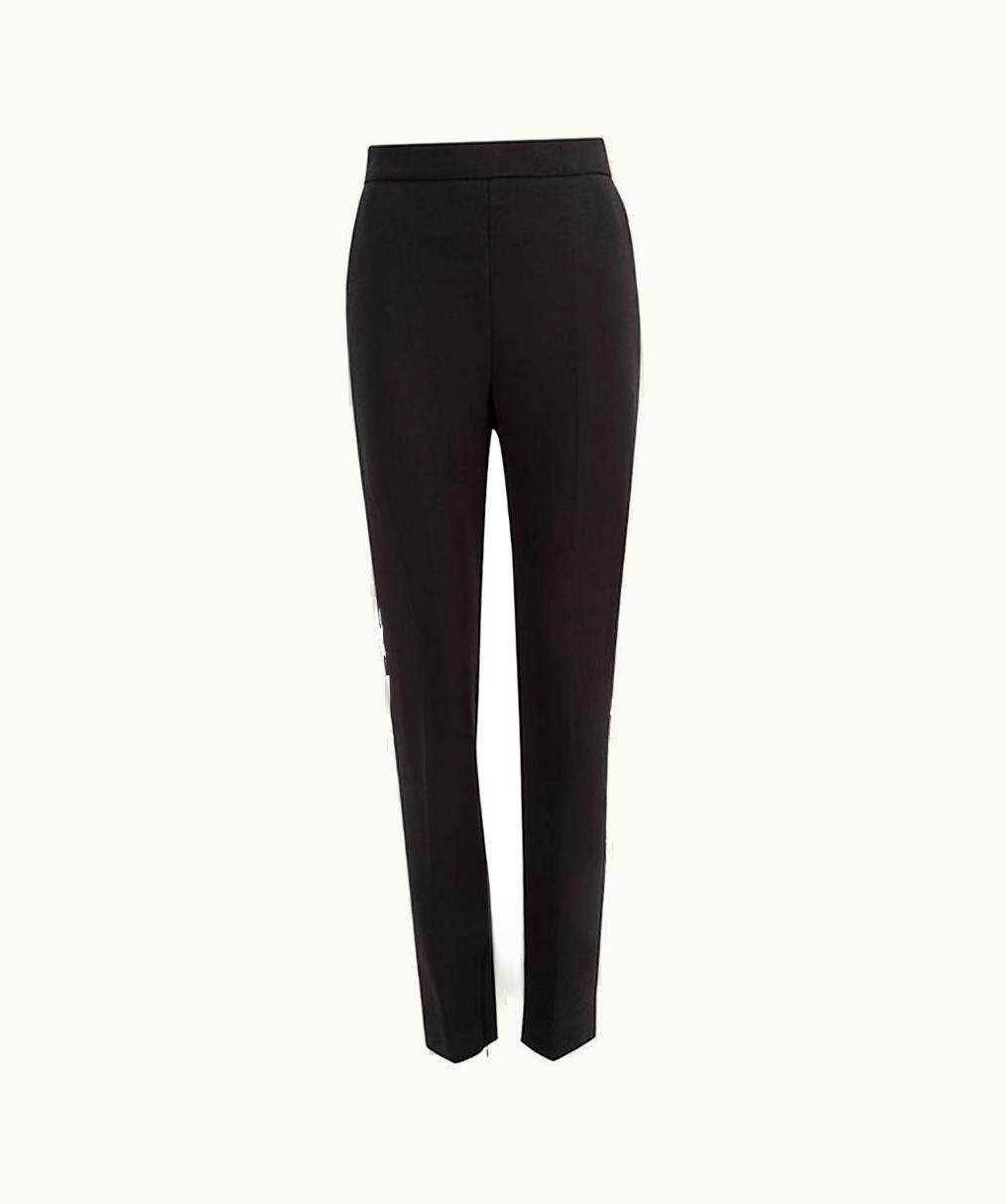 Balenciaga Balenciaga Women' Black 2014 Slim Leg High Waisted Trousers