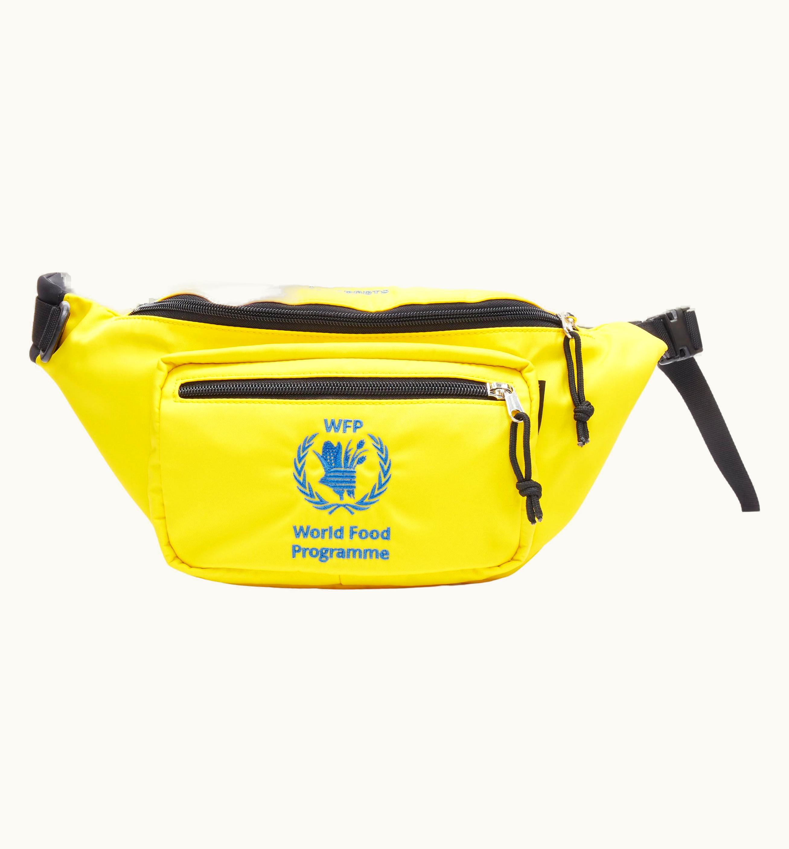 Balenciaga Balenciaga Explorer Double Pack Sharp Wfp Yellow Nylon Crossbody Waist Bag UZ0588715
