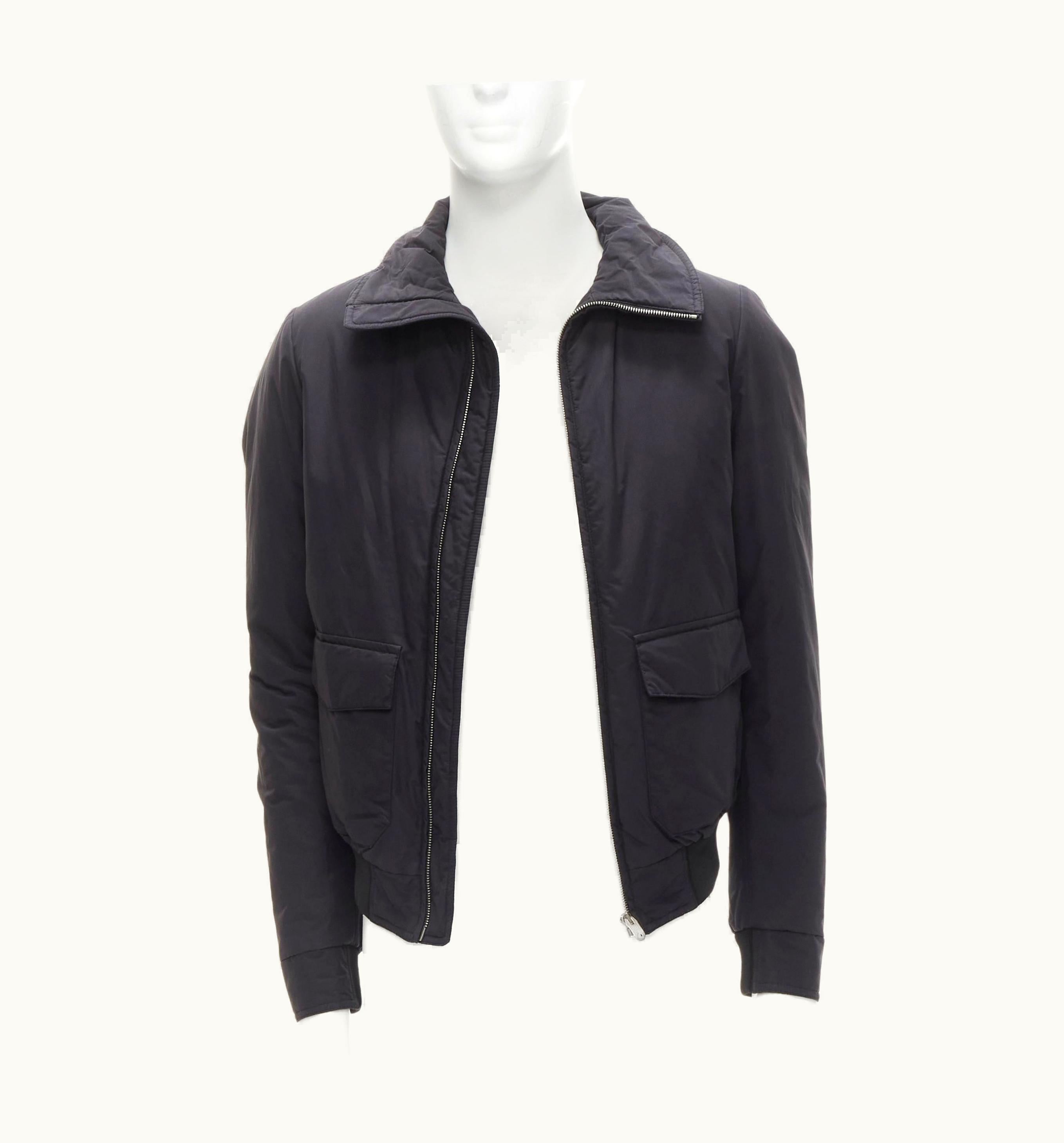 Balenciaga Balenciaga 2013 Black Nylon Bomber Harness Straps Detail Flight Jacket