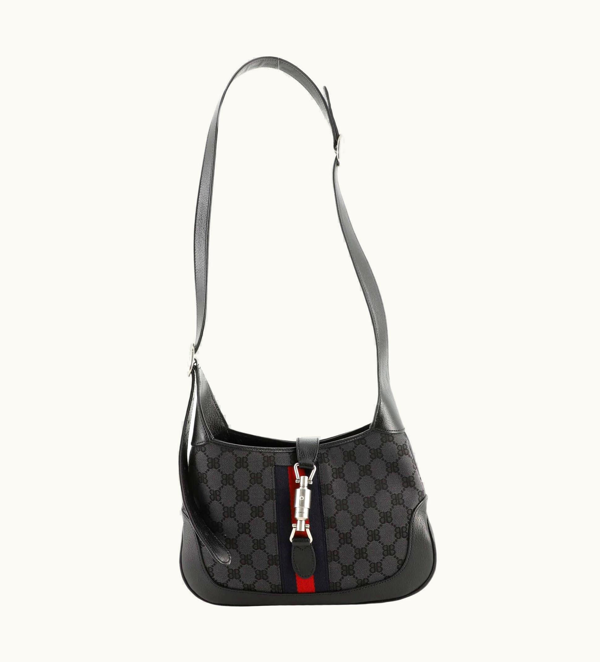 Balenciaga Balenciaga Gucci The Hacker Project Jackie 1961 Hobo Bb Canvas Small