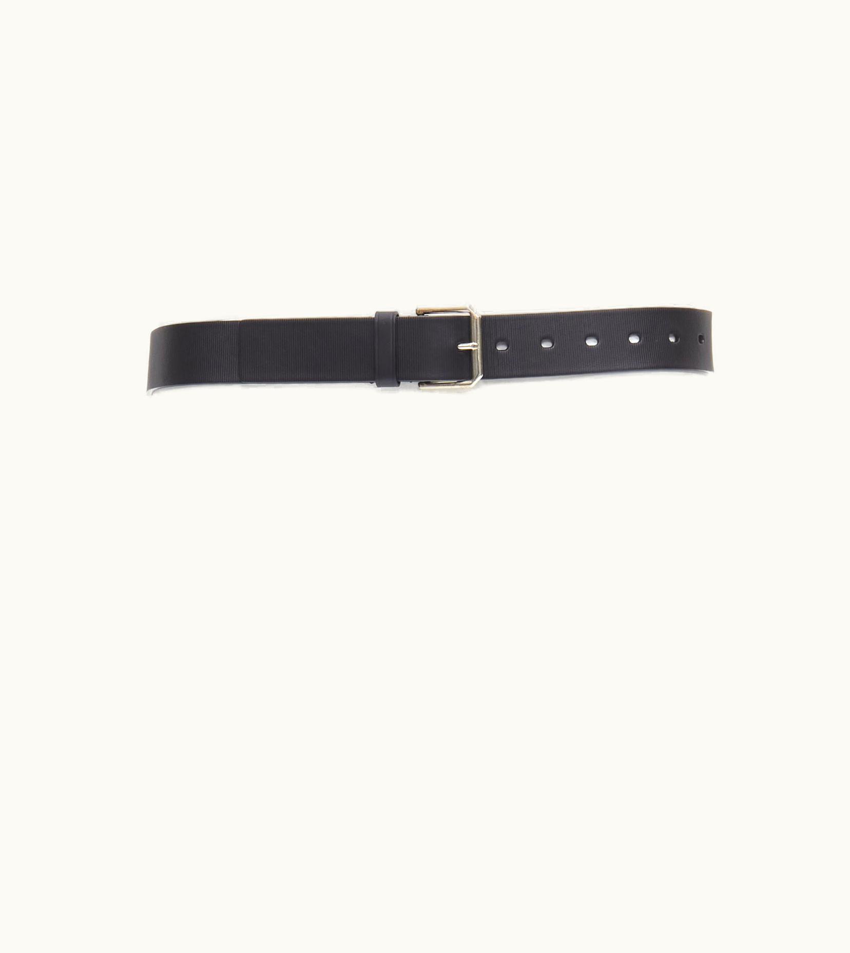 Balenciaga Balenciaga 50th Couture 2021 Black Gold Logo Box Clutch Bag Leather Belt UZ0588860