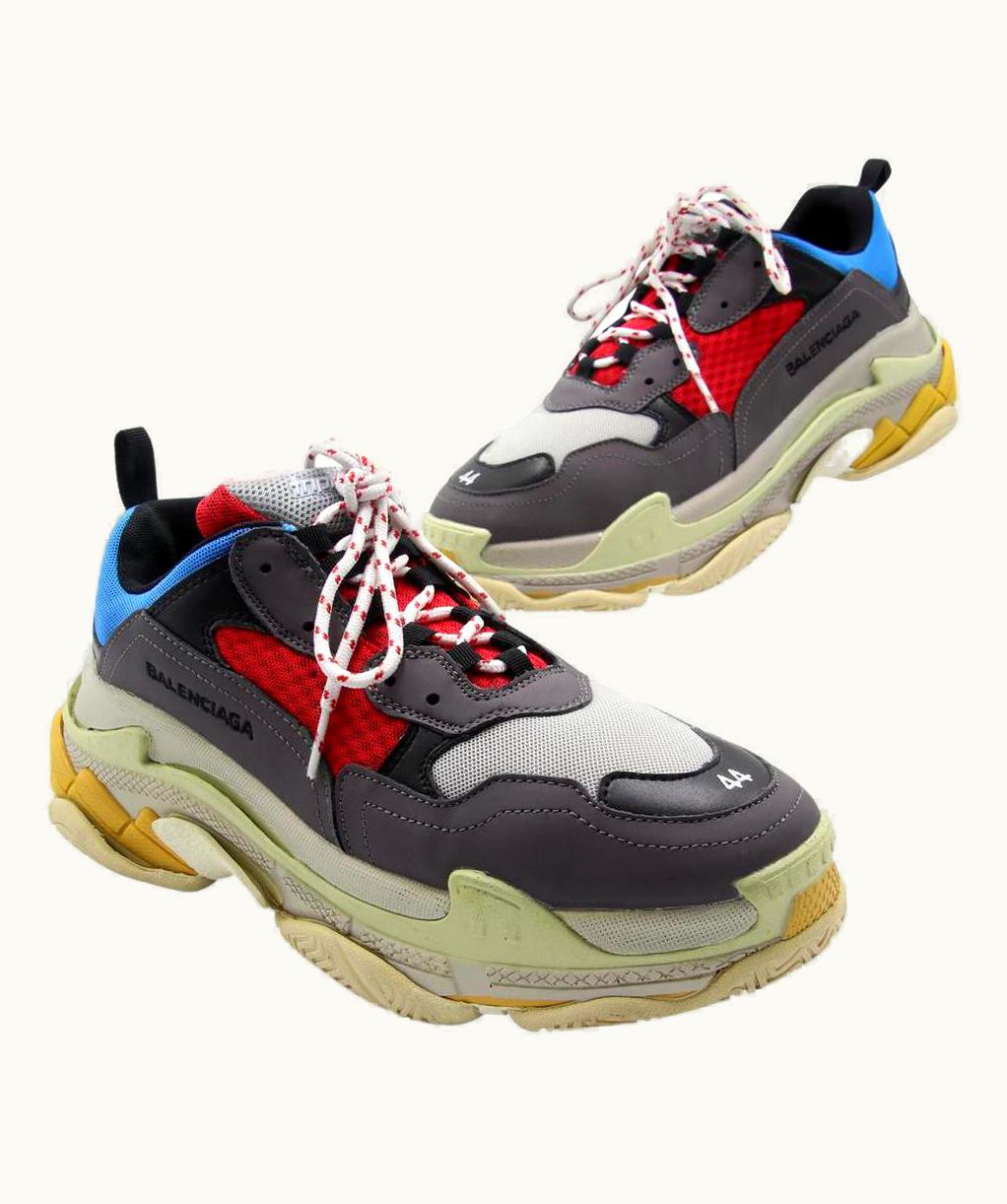 Balenciaga Balenciaga Tess . Gomma Trek Chunk 44 Dad Chunky Sneakers Bl-1021p-0015