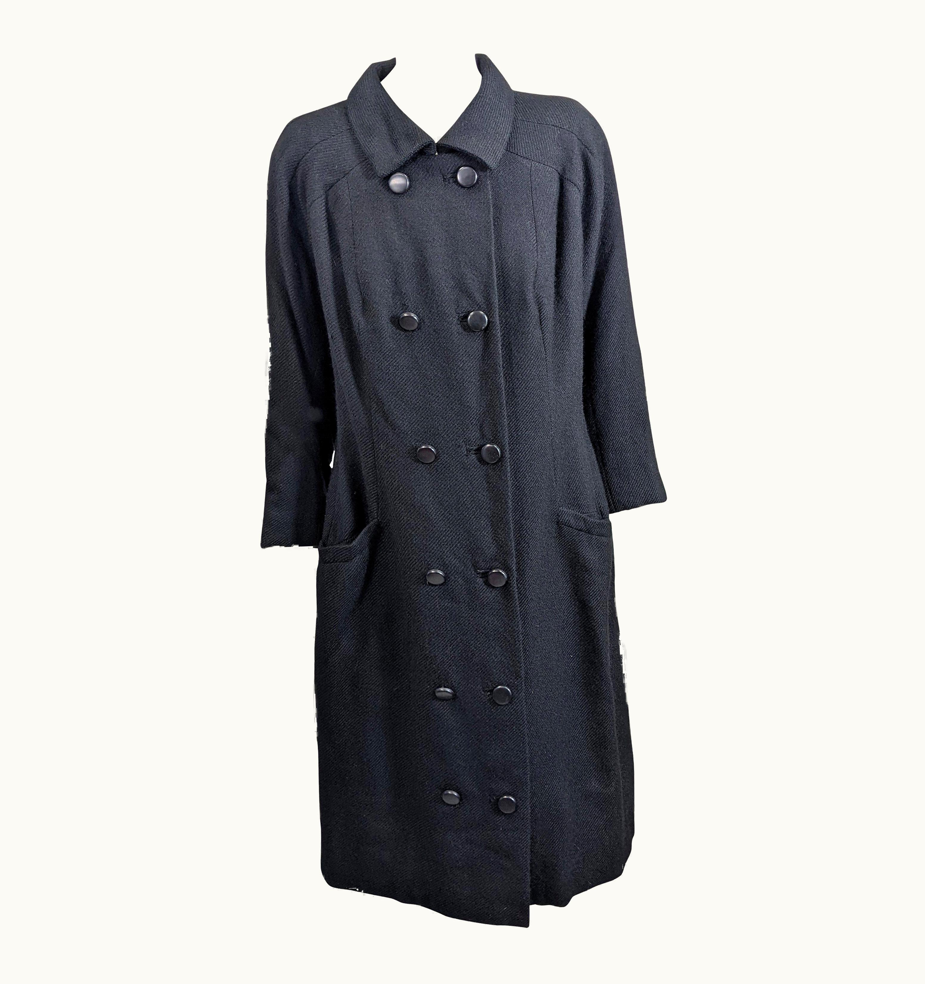 Balenciaga Balenciaga Eisa Double Breasted Coat, Collection Of Actress Susan Hayward