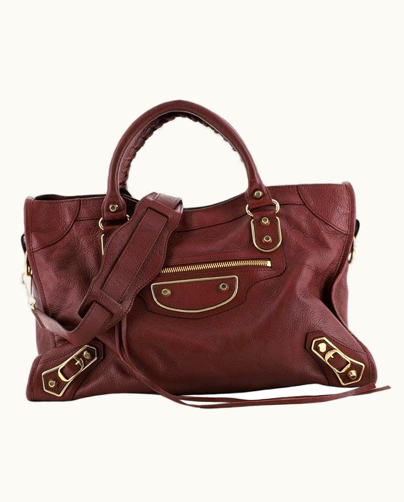 Balenciaga Balenciaga City Classic Metallic Edge Bag Leather Medium UZ0588942