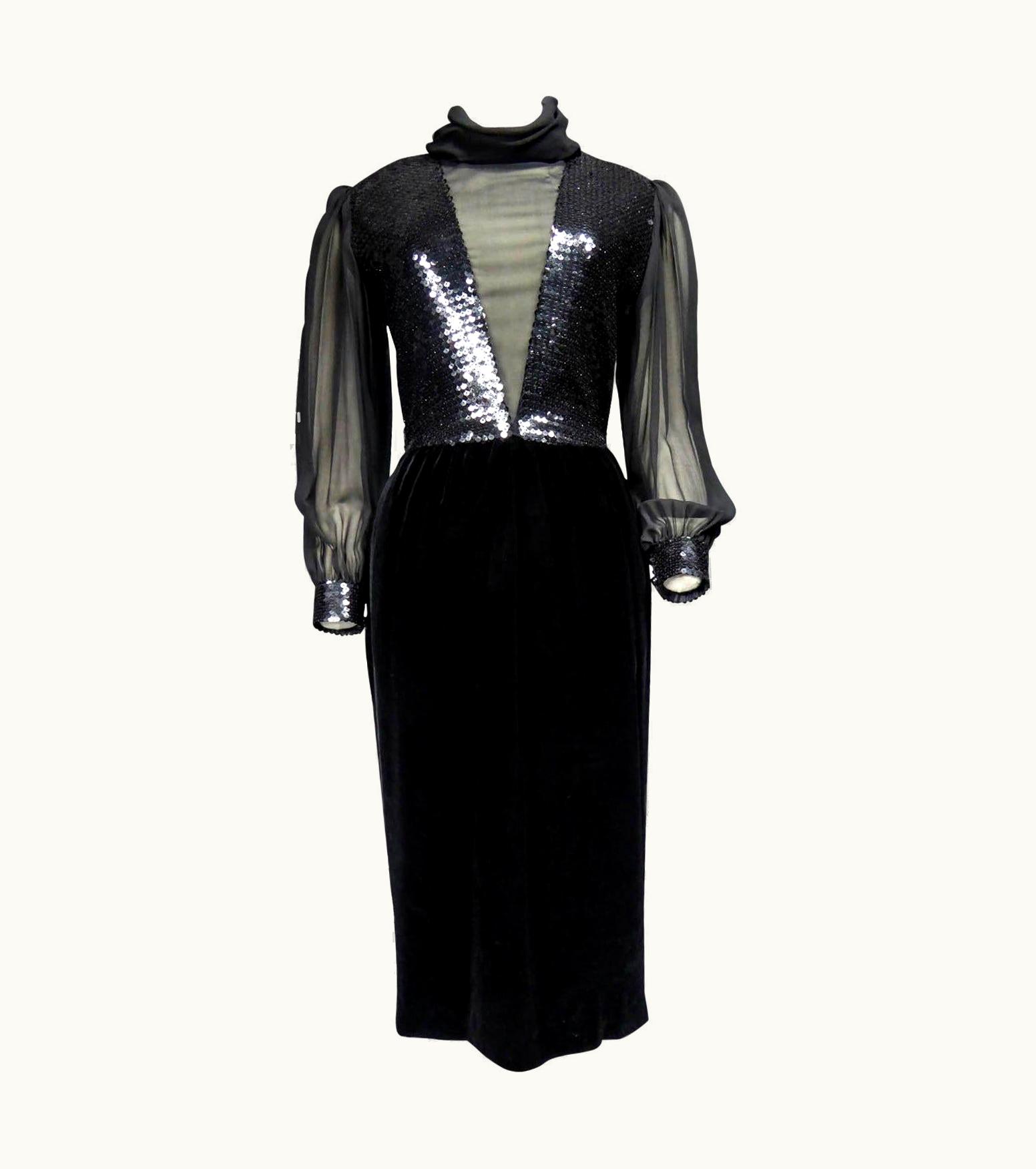 Balenciaga A Balenciaga By Nicolas Ghesquière Little Black Dress, Circa 1995