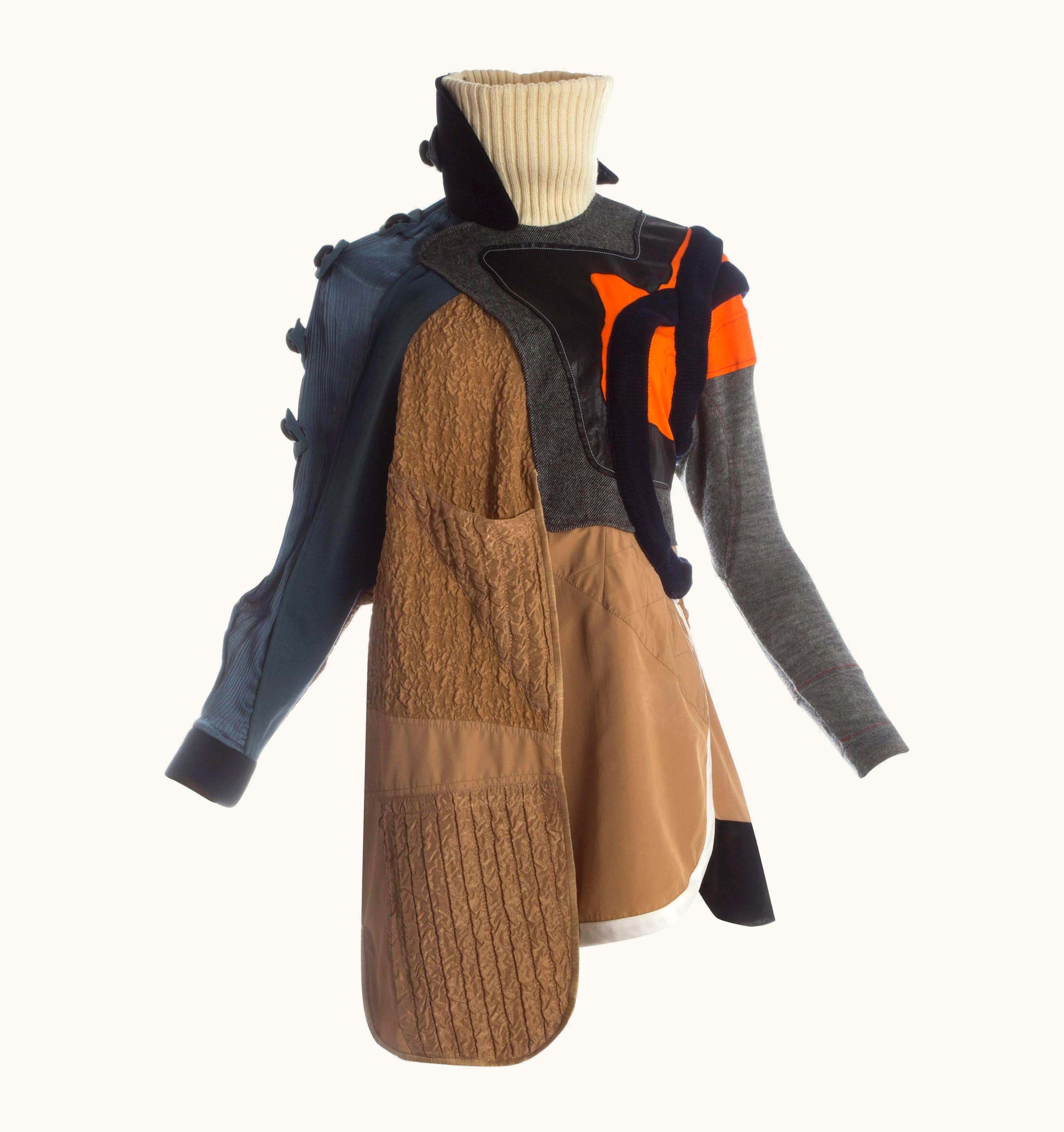 Balenciaga Balenciaga By Nicolas Ghesquière Mixed Media Sports Dress, A S/S W 2002