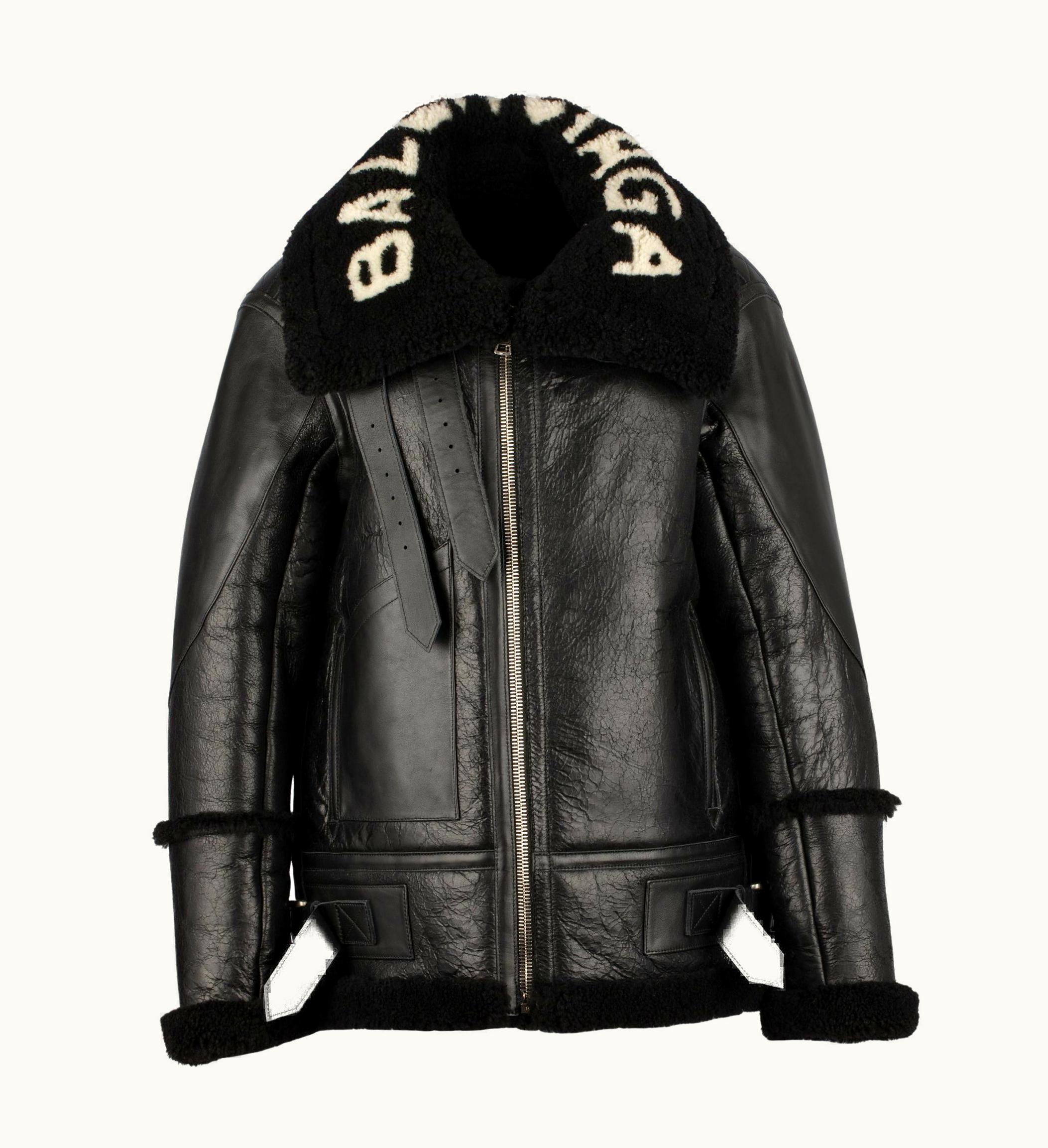 Balenciaga Balenciaga Le Bombardier Black Leather Biker Jacket 38 Fr UZ0589210