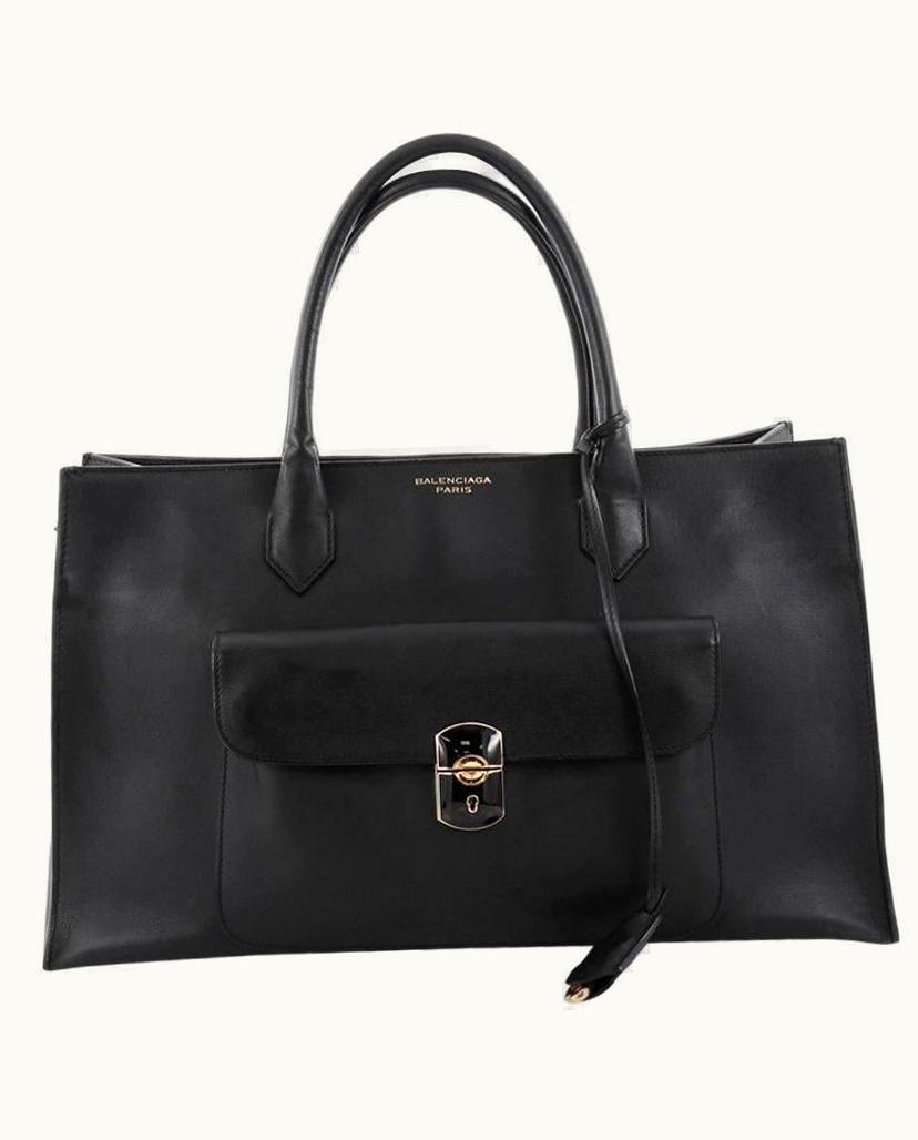 Balenciaga Balenciaga Padlock All Time Work Tote Leather