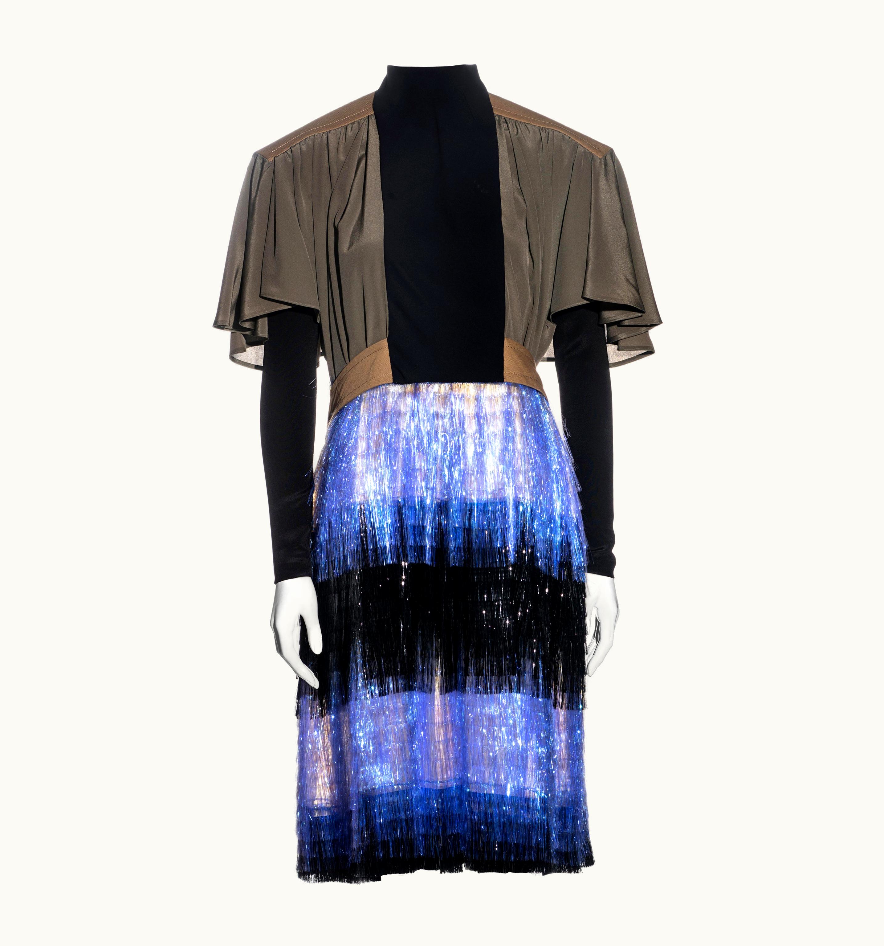 Balenciaga Balenciaga By Nicholas Ghesquière Lurex Fringe Dress, S/S 2012