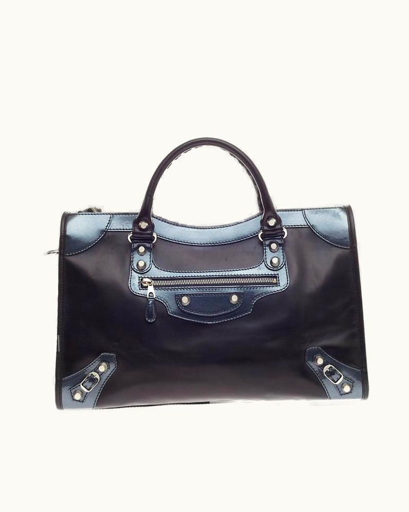 Balenciaga Balenciaga Holiday City Giant Studs Matte Calfskin Medium UZ0589255