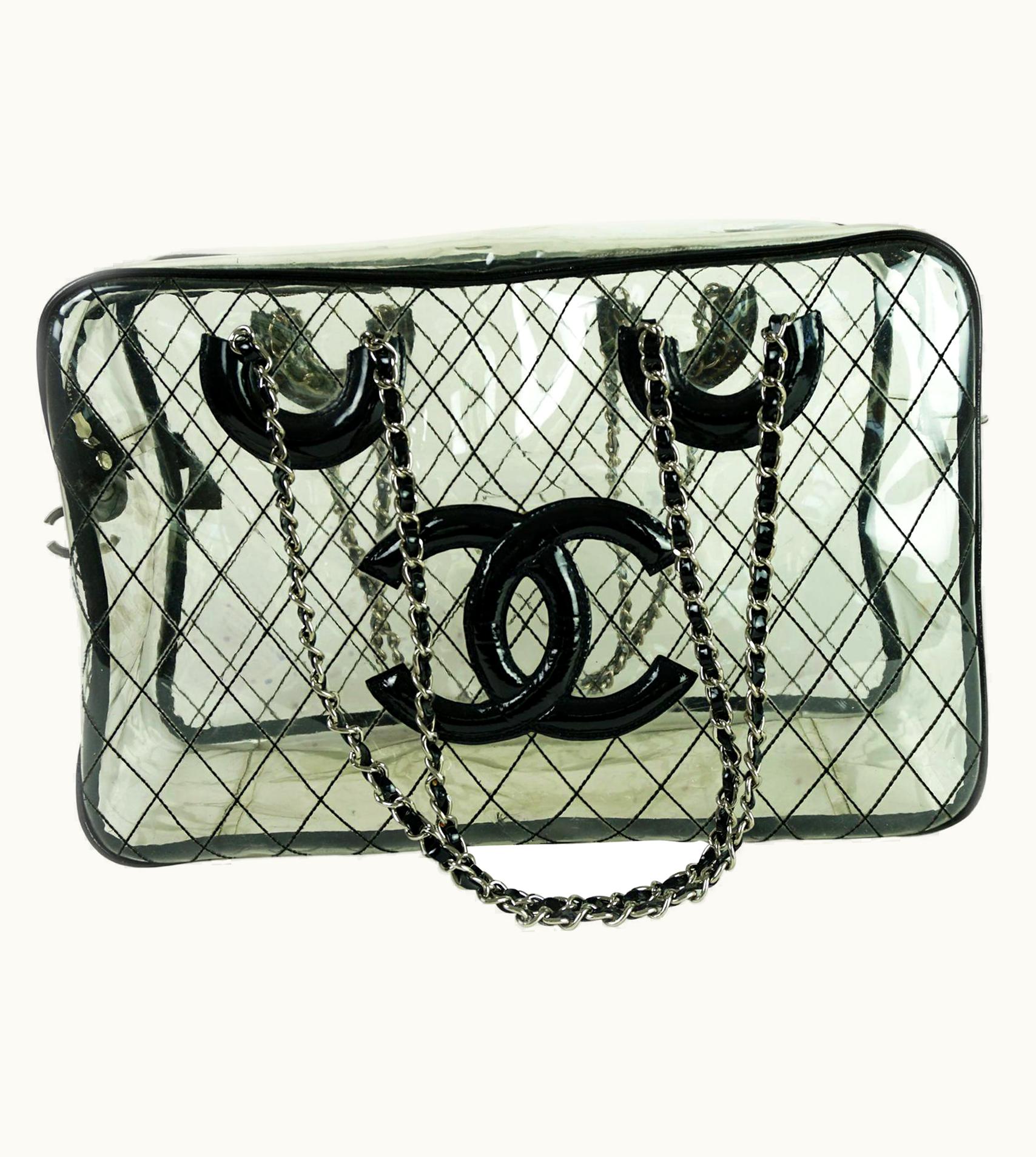 Chanel Chanel Timeless Limited Edition Vintage Naked Clear Purse Transparent Tote