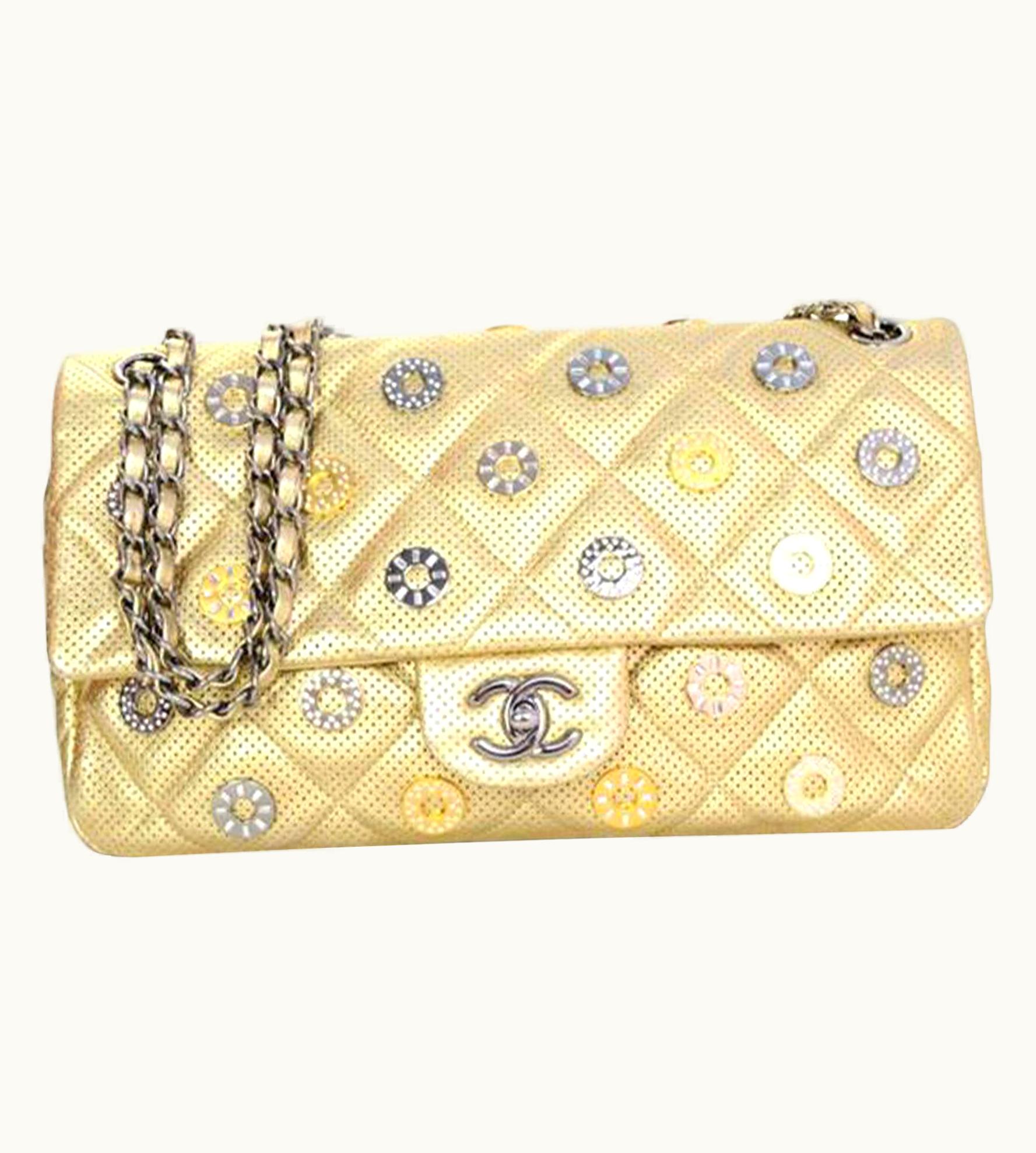 Chanel Chanel Dubai Resort Swarovski Studded Classic Charm Reissue Flap