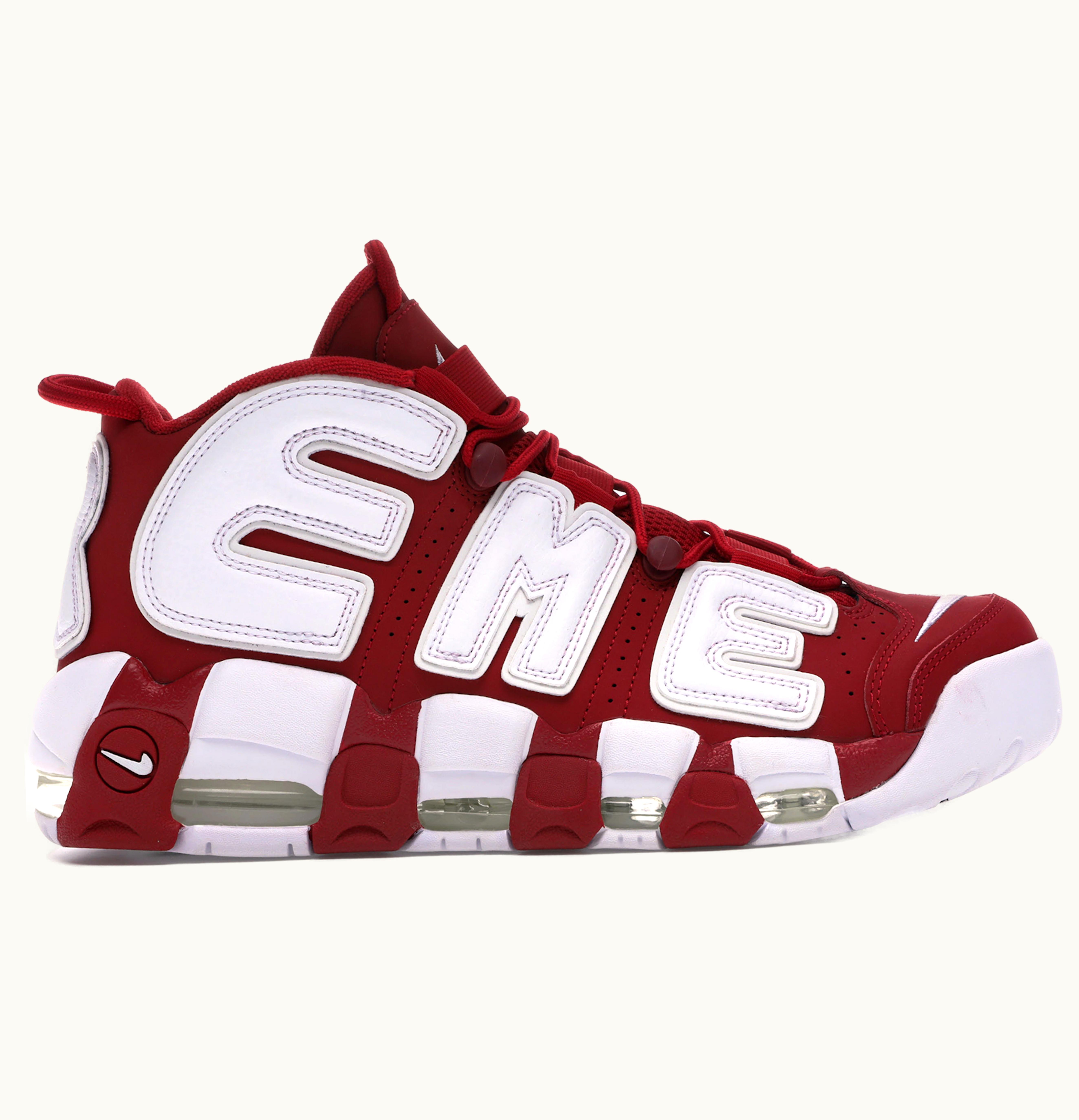 Nike Nike Air More Uptempo Supreme Red