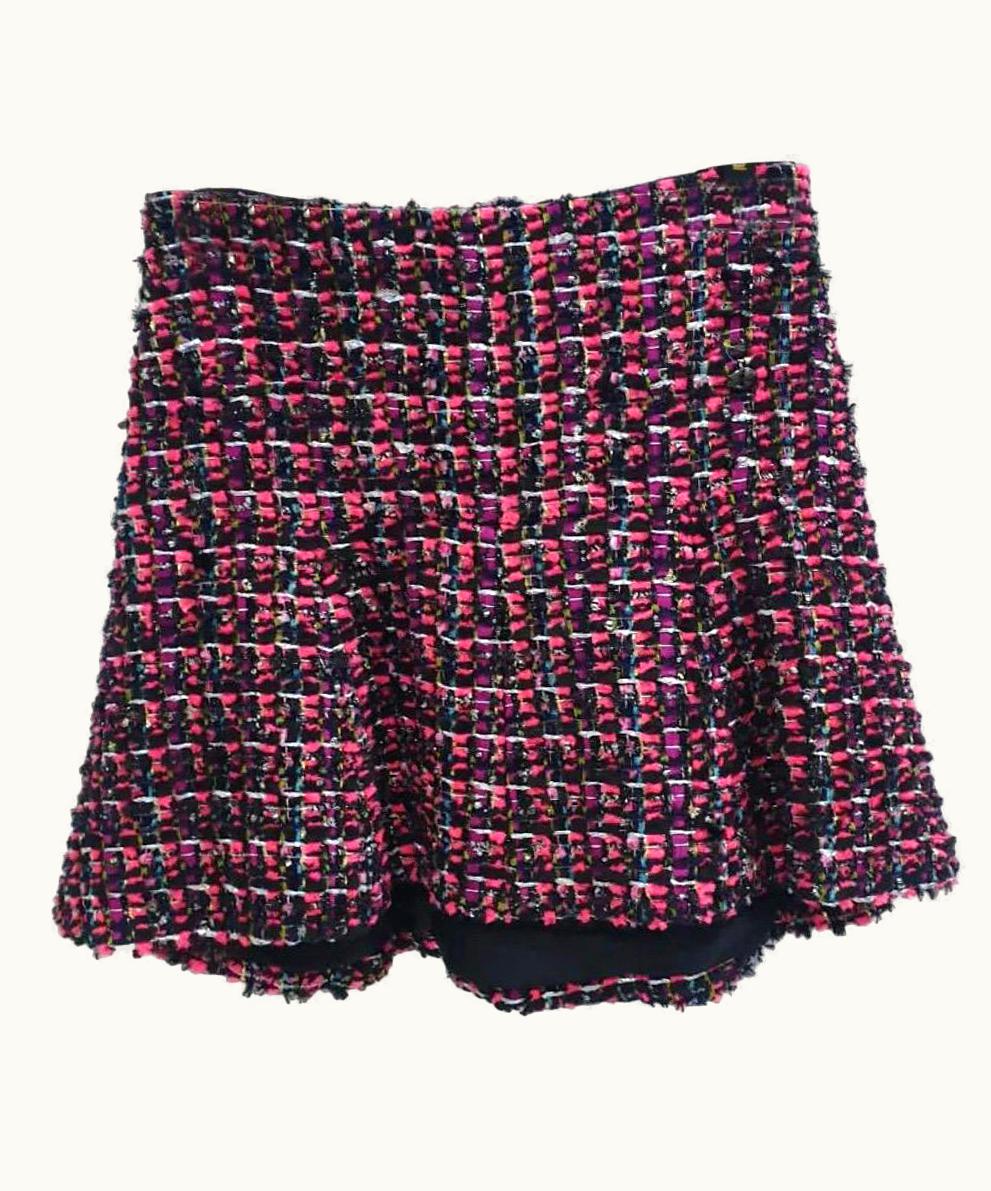 Chanel Chanel 2013 Multicolor Knitted Mini Skirt