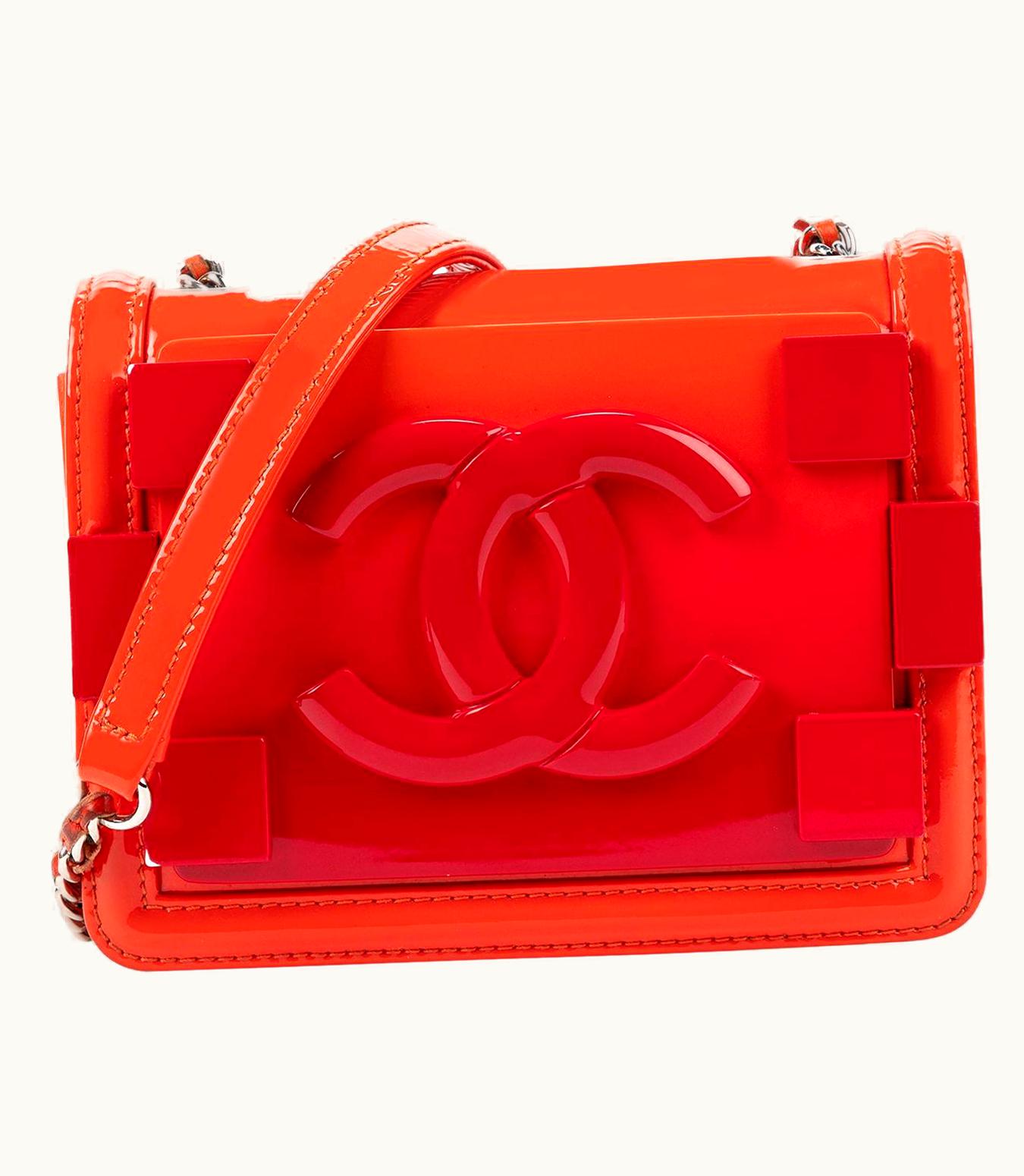 Chanel Chanel Limited Edition 2014 Runway Red Ombre Cc Flap Bag