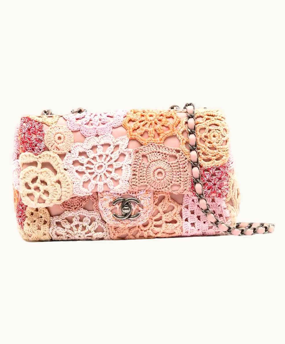 Chanel Chanel Crochet Classic Flap Shoulder Bag 2016 Cruise UZ0589694