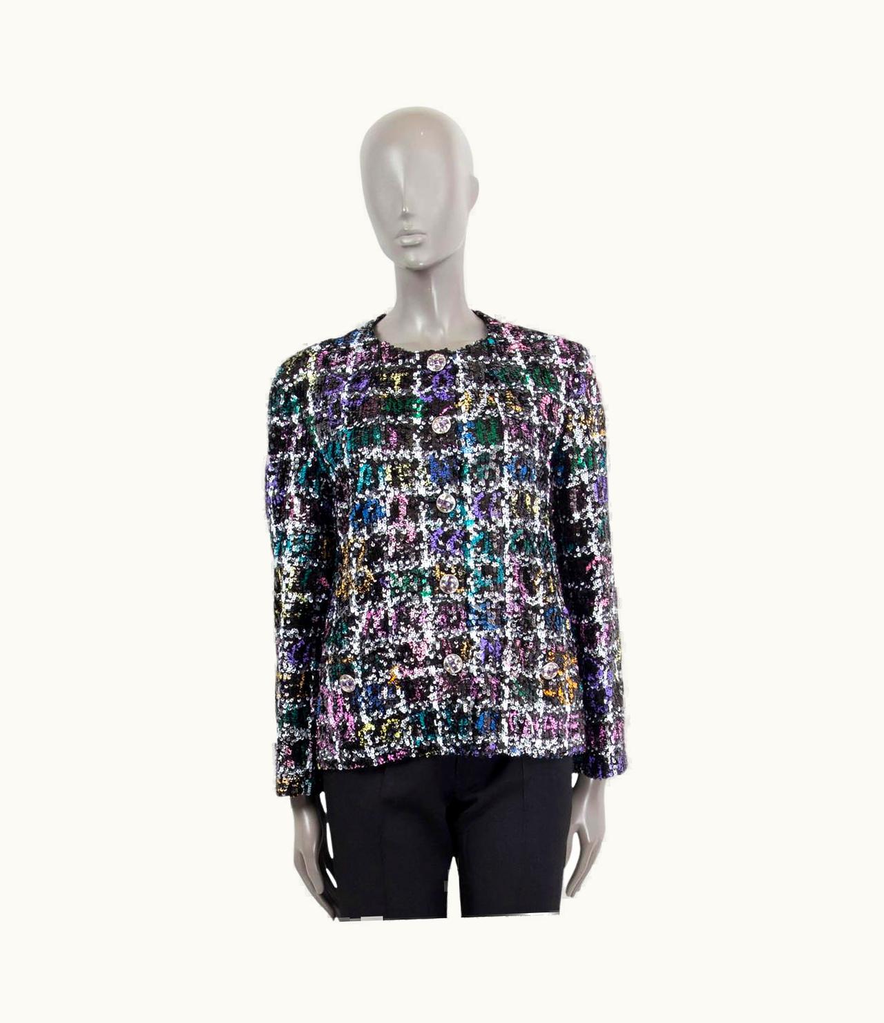 Chanel Chanel Multicolor 2022 22a Florence Sequin Jacket