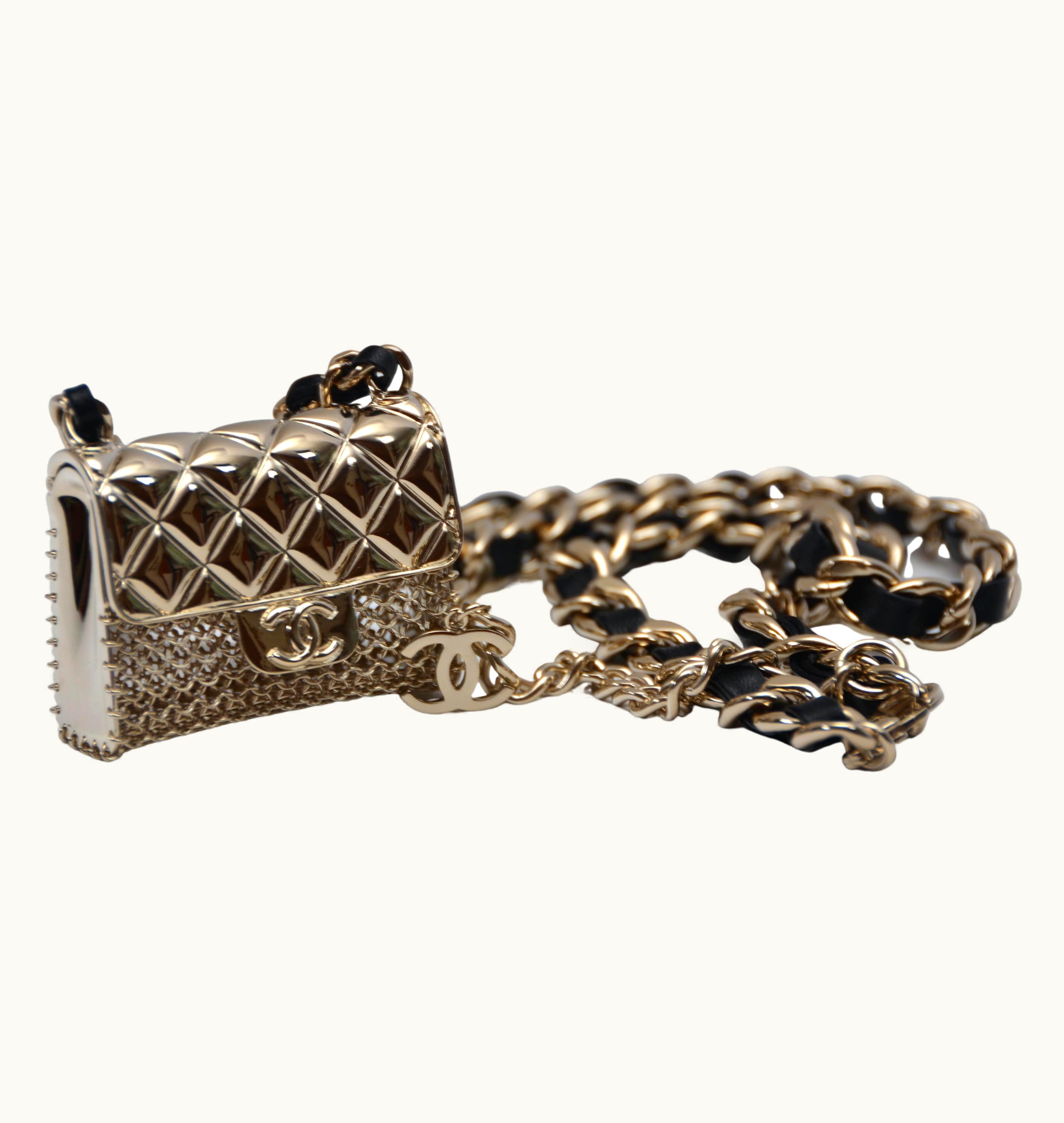 Chanel Chanel Belt With Mini Chanel Purse